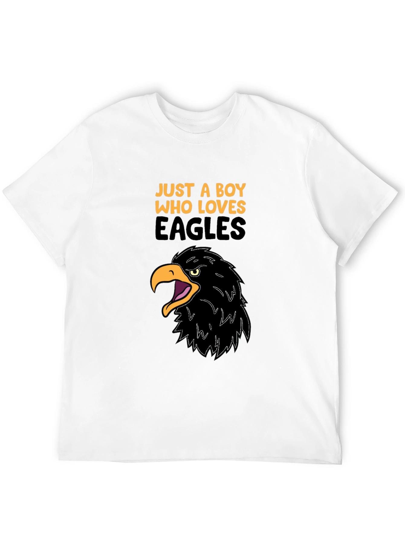 Eagle Lover Black T-Shirt - Mens Graphic Tee