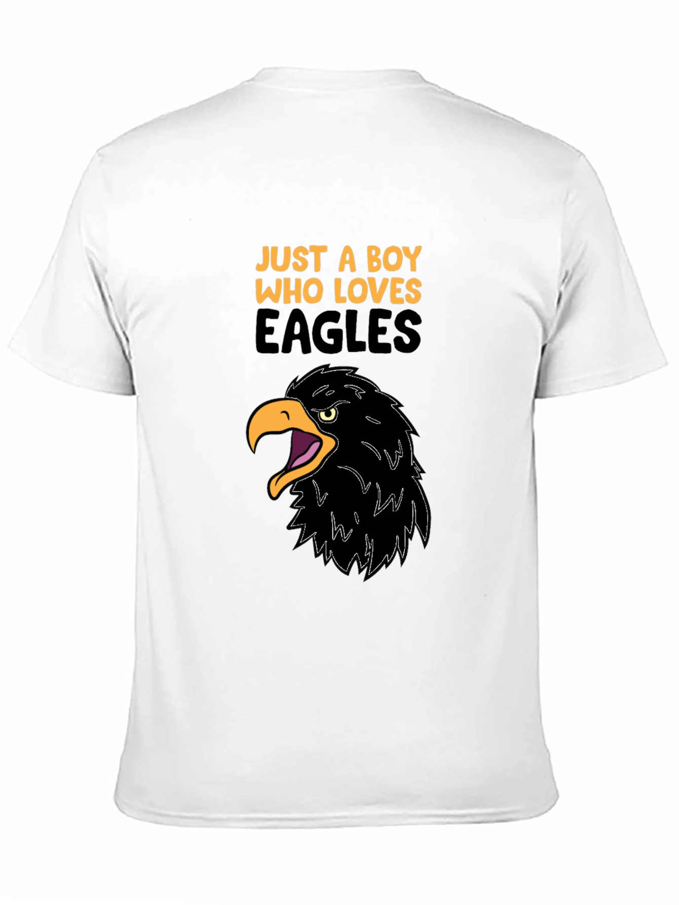 Eagle Lover Black T-Shirt - Mens Graphic Tee