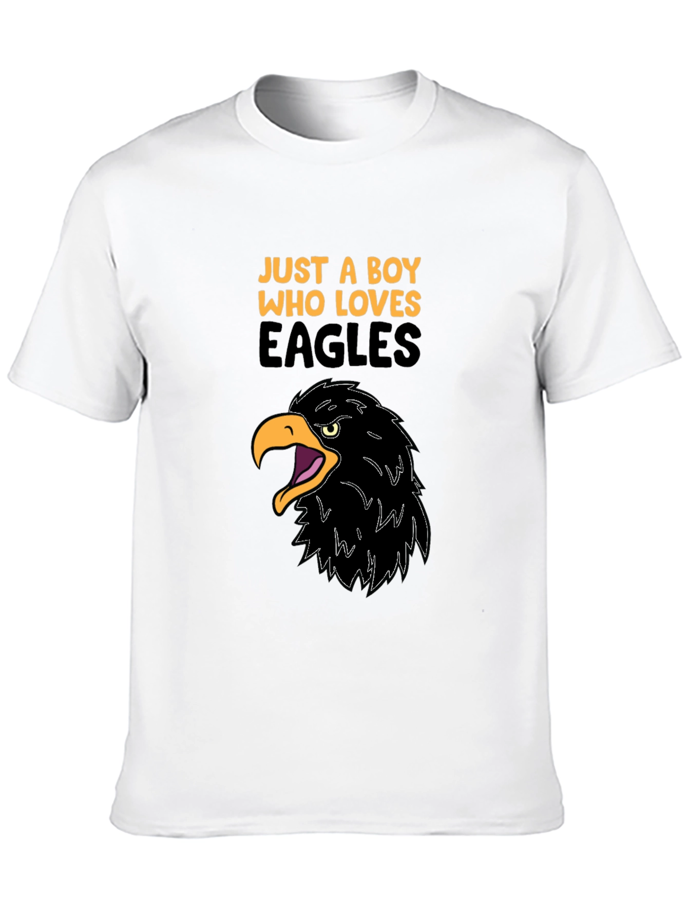 Eagle Lover Black T-Shirt - Mens Graphic Tee