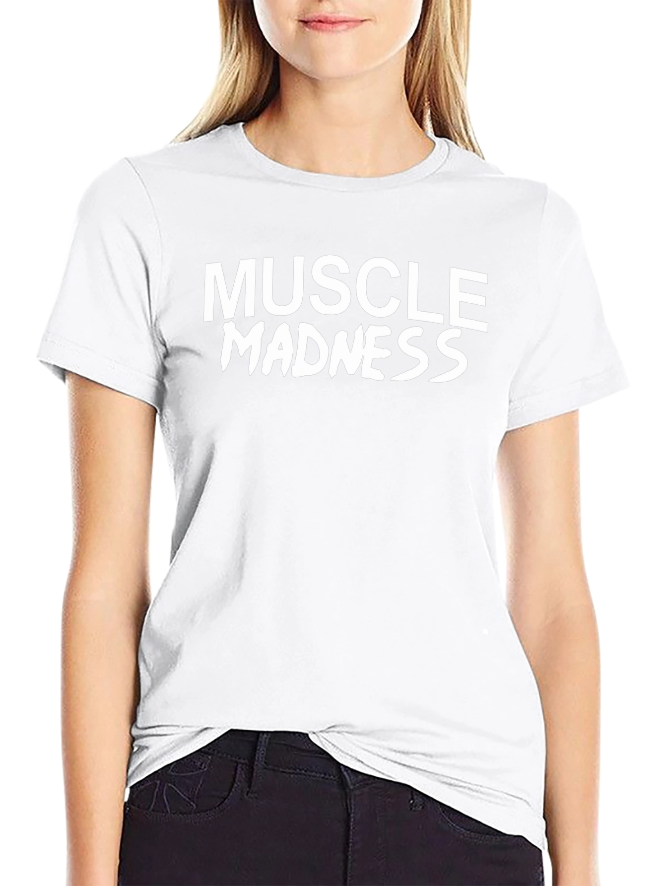 Muscle Madness Graphic T-Shirt - Black