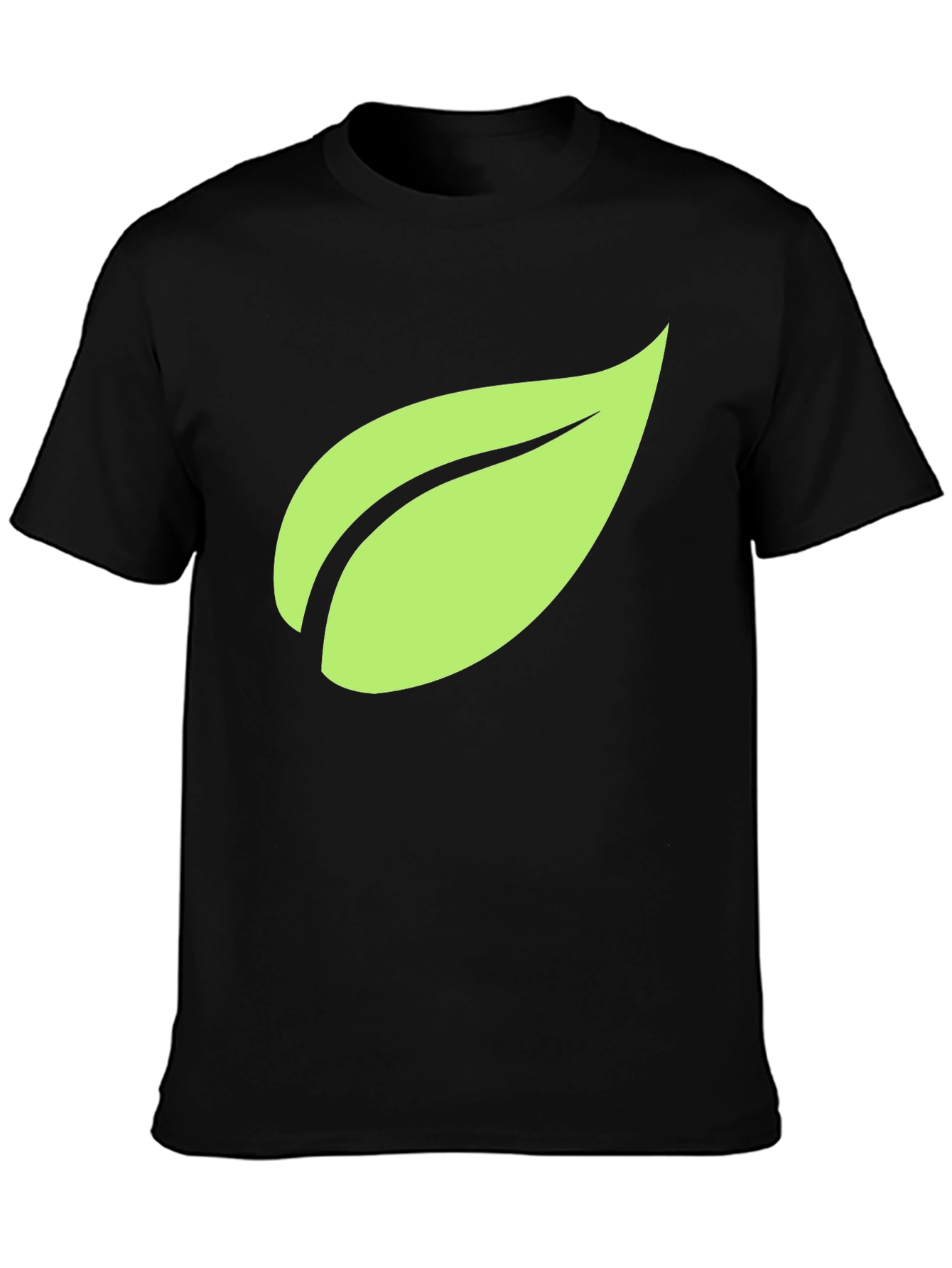 Eco Leaf Graphic T-Shirt - Casual Style