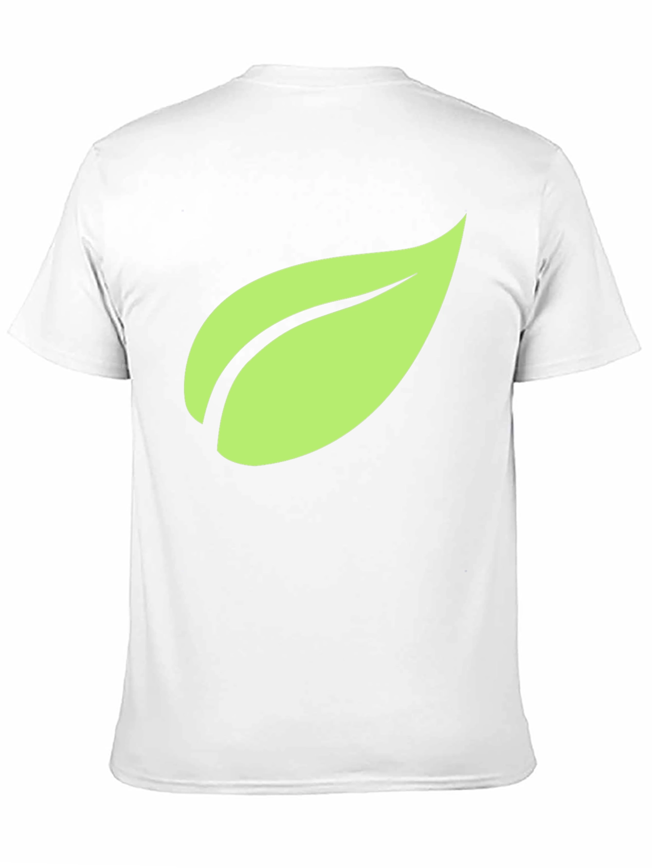 Eco Leaf Graphic T-Shirt - Casual Style