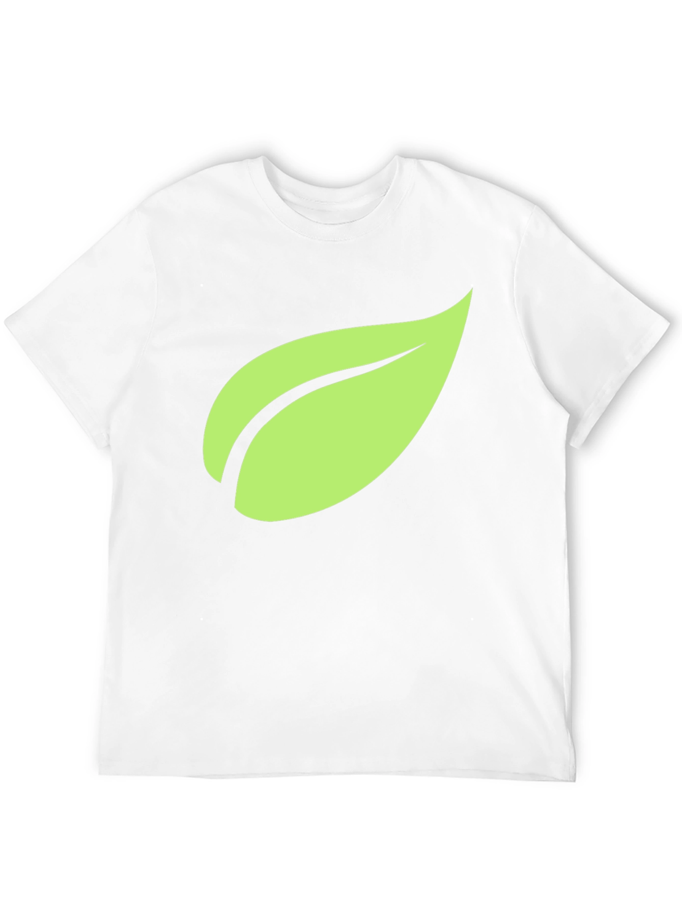 Eco Leaf Graphic T-Shirt - Casual Style
