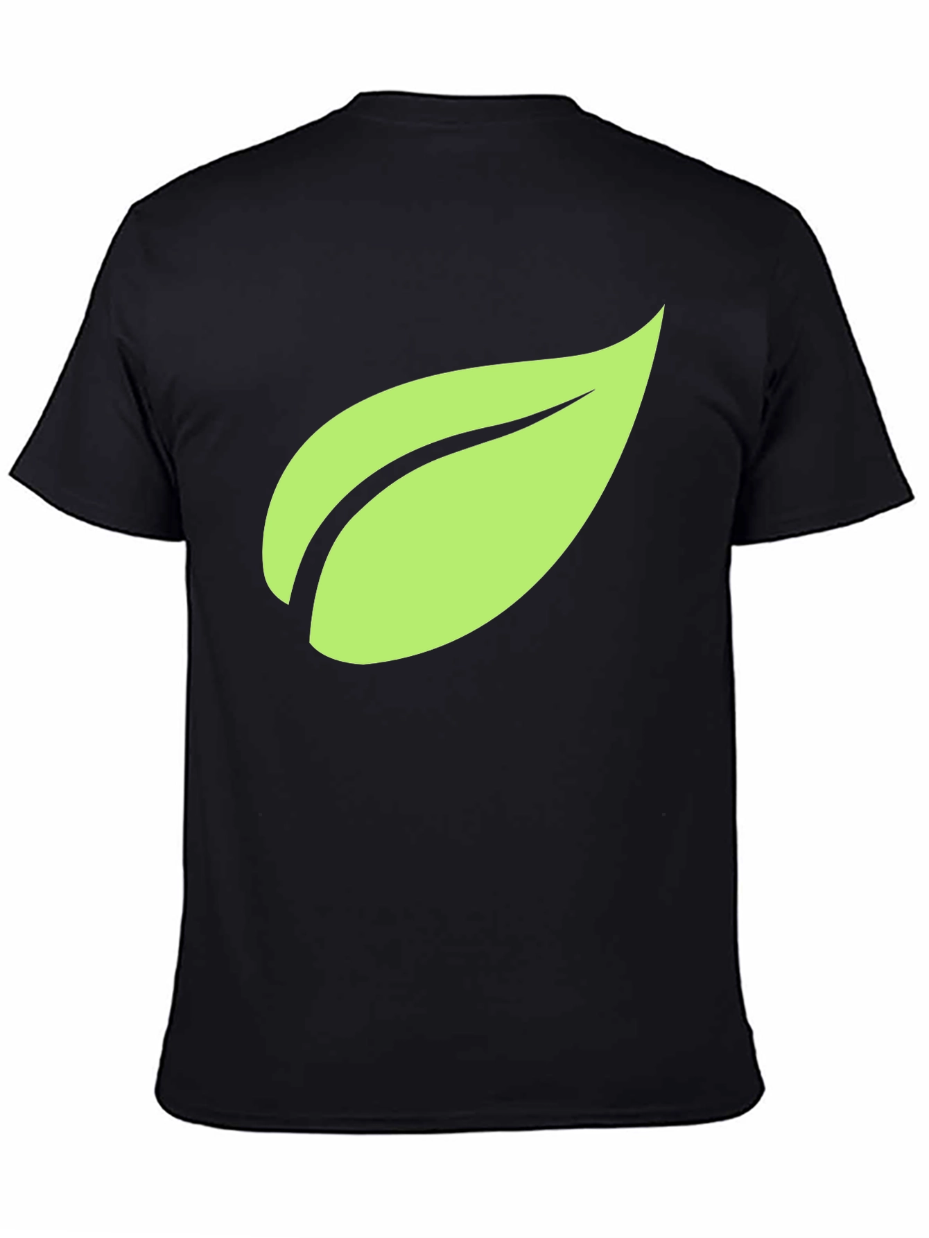 Eco Leaf Graphic T-Shirt - Casual Style