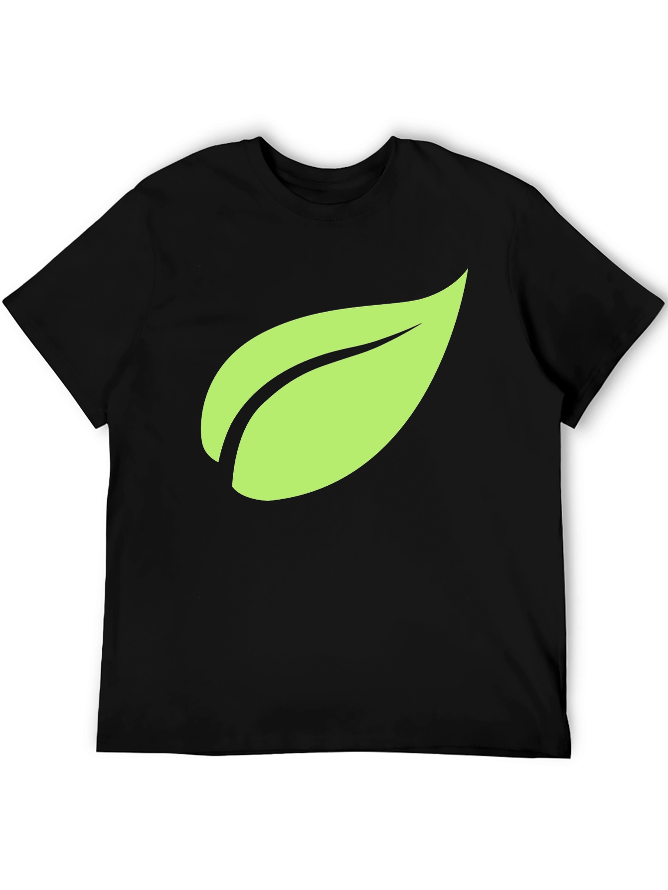 Eco Leaf Graphic T-Shirt - Casual Style