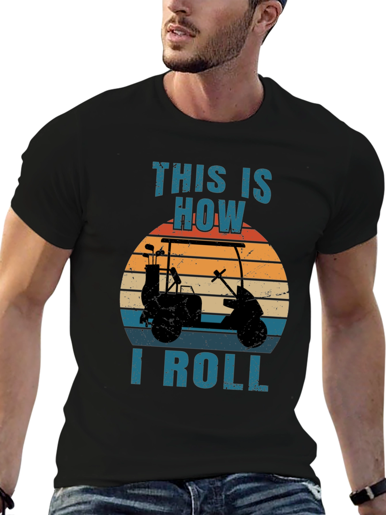 This is How I Roll Golf Cart T-Shirt