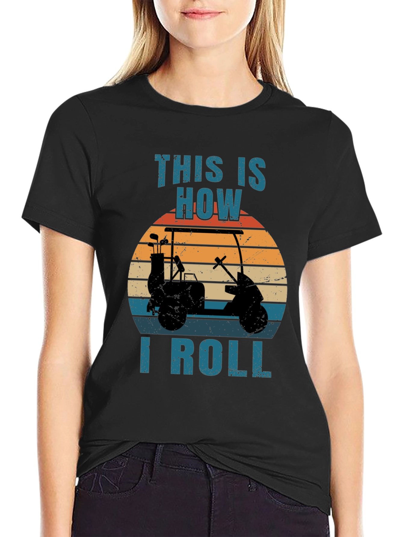 This is How I Roll Golf Cart T-Shirt
