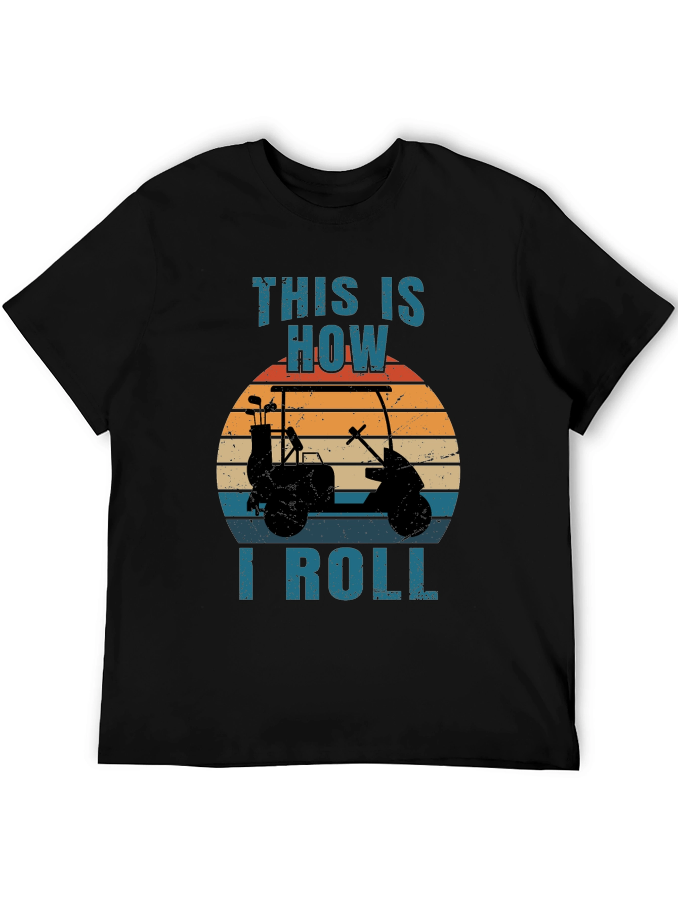 This is How I Roll Golf Cart T-Shirt