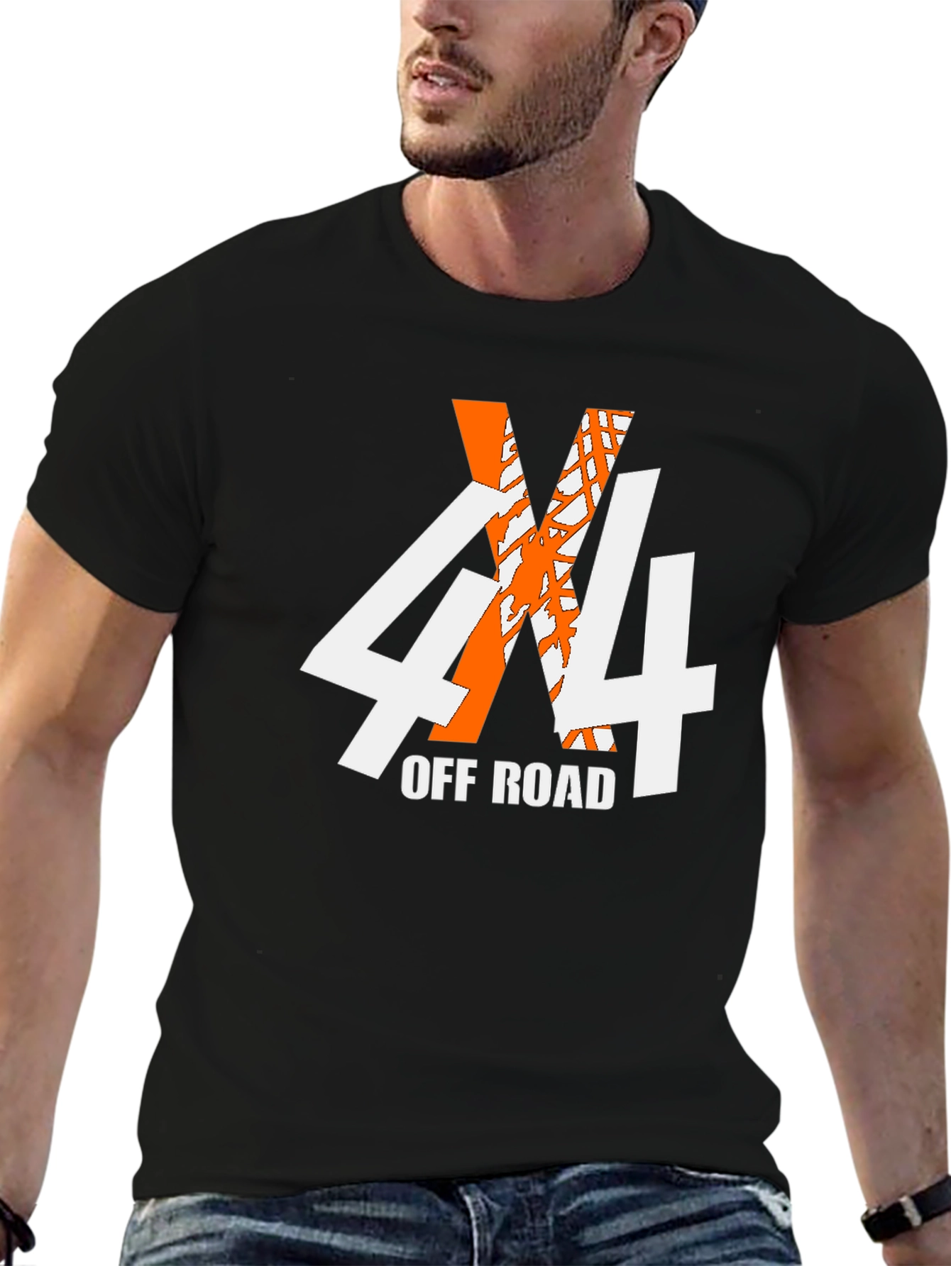 4x4 Off Road Black T-Shirt