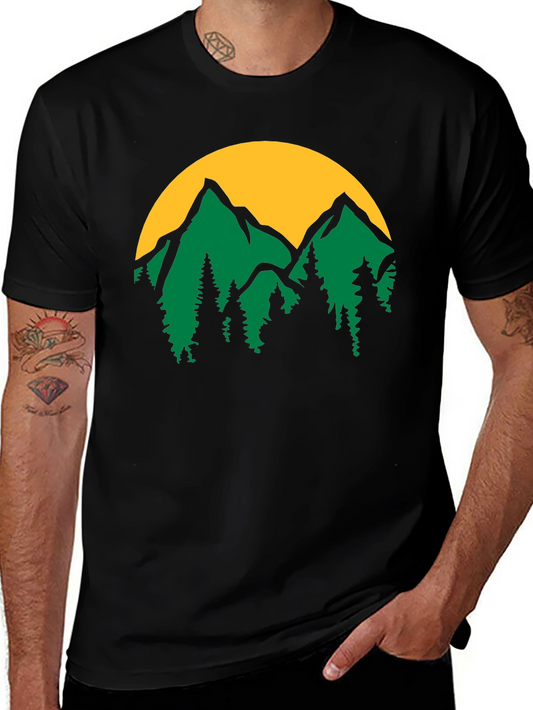 Mountain Graphic T-Shirt - Nature Adventure