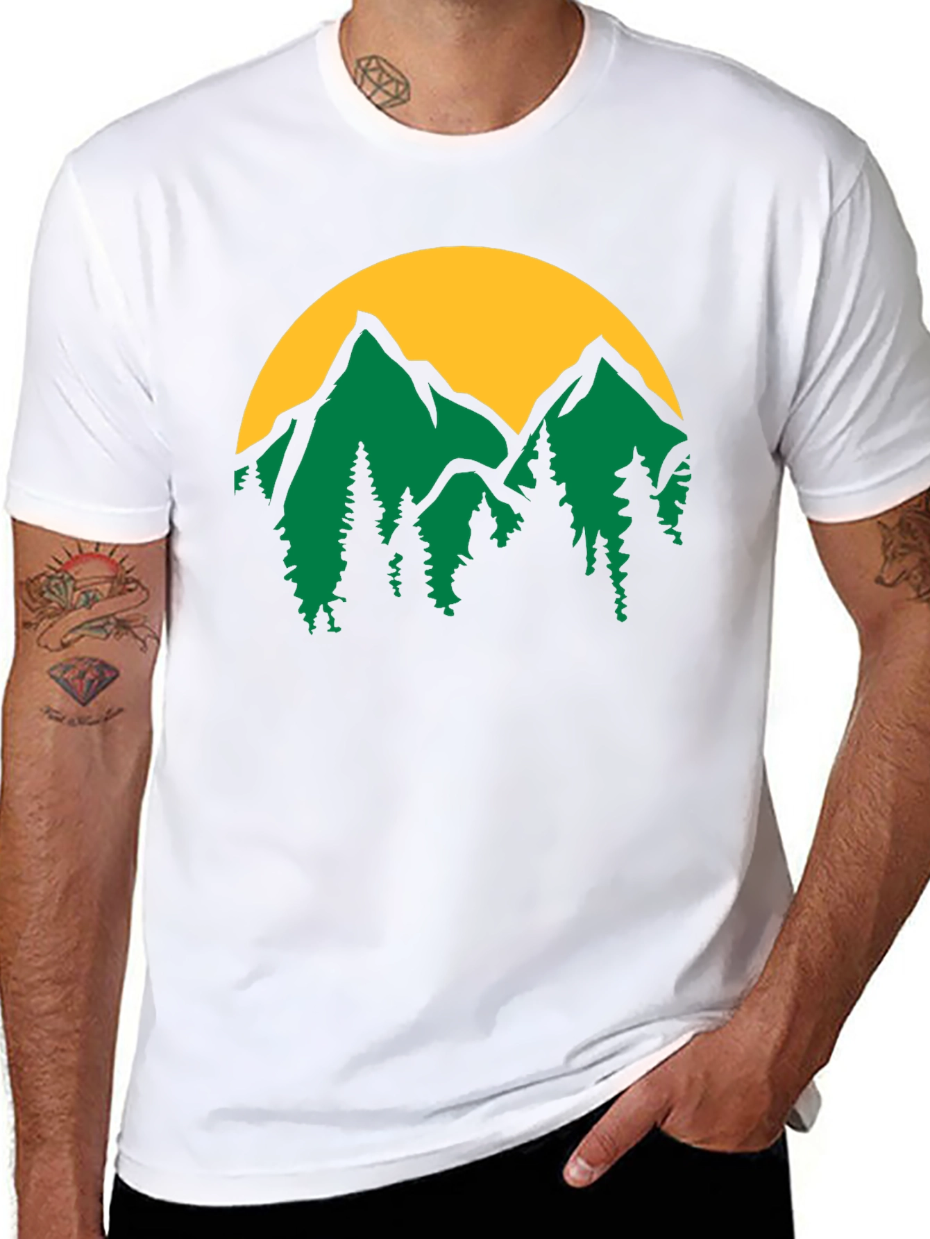Mountain Graphic T-Shirt - Nature Adventure
