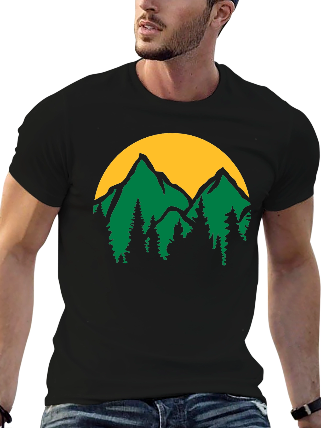 Mountain Graphic T-Shirt - Nature Adventure