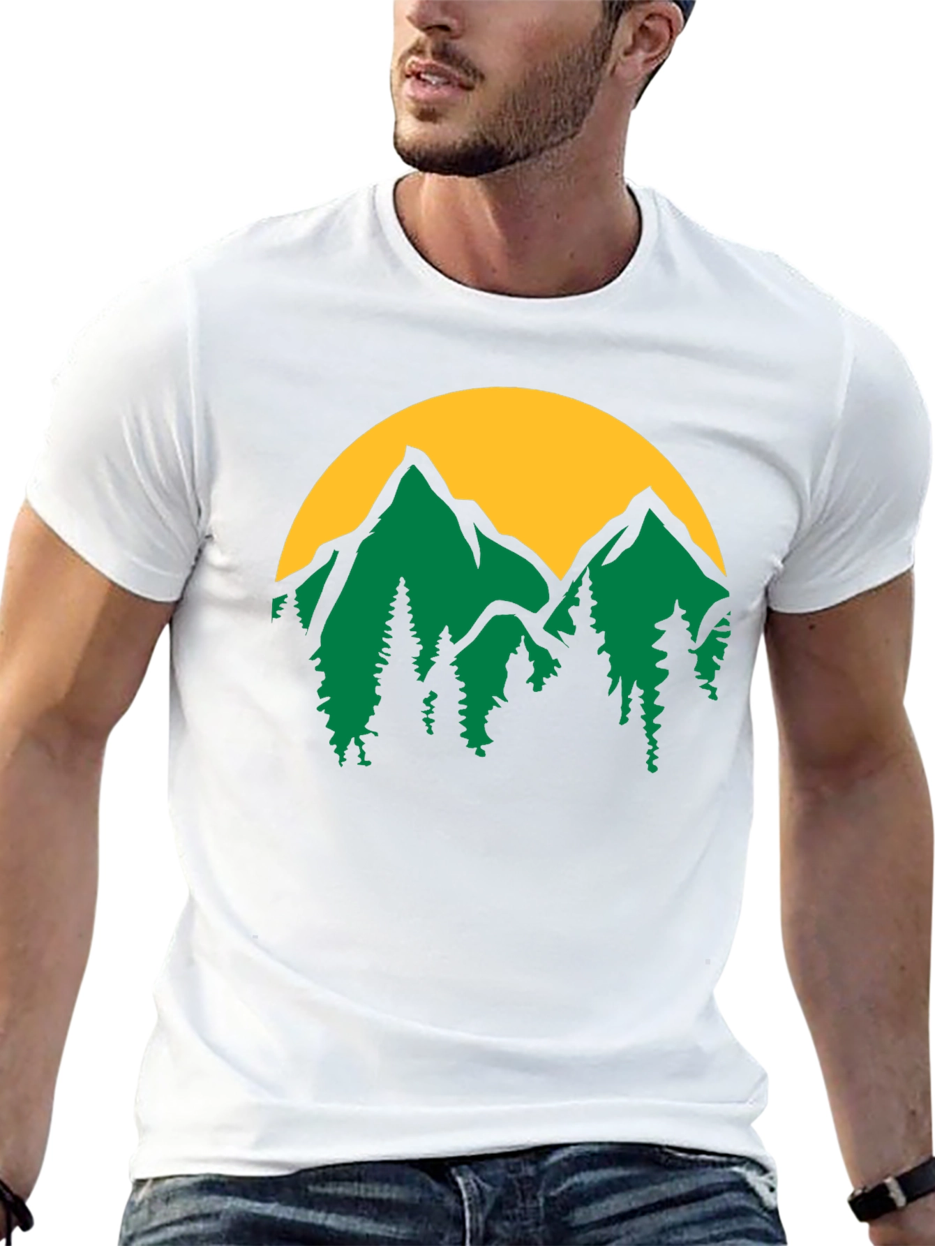 Mountain Graphic T-Shirt - Nature Adventure