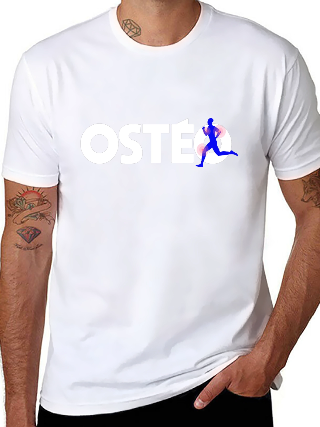 Osteo Runner Graphic Tee - Stylish & Comfortable