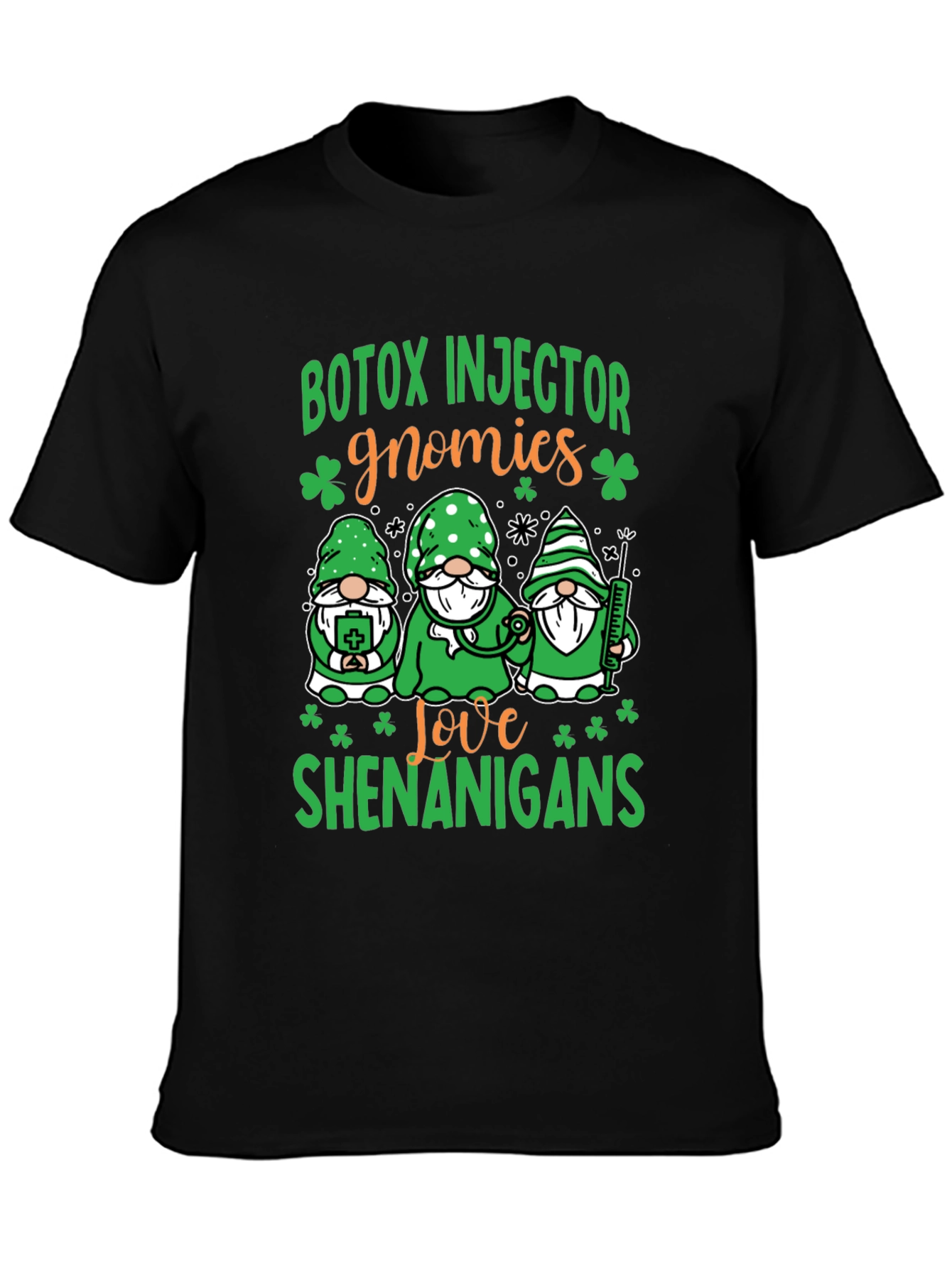 Botox Injector Gnomies St. Patricks Day T-Shirt