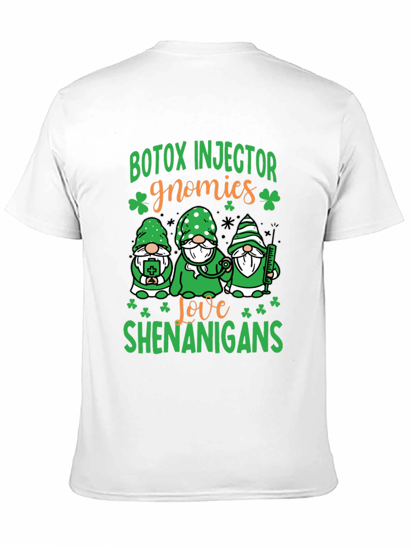 Botox Injector Gnomies St. Patricks Day T-Shirt