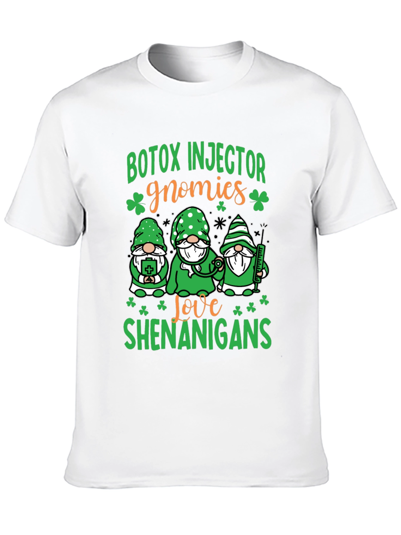 Botox Injector Gnomies St. Patricks Day T-Shirt