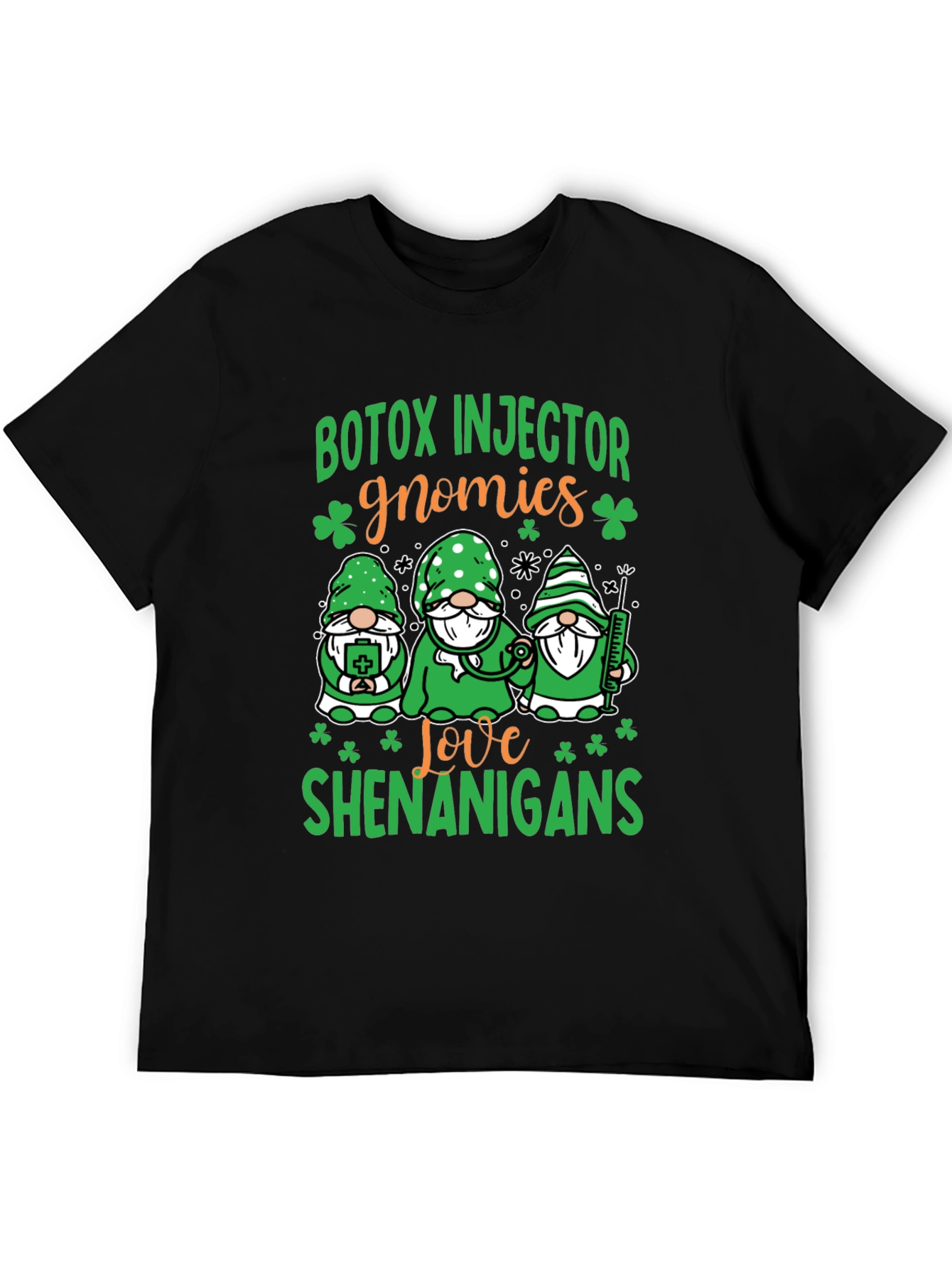 Botox Injector Gnomies St. Patricks Day T-Shirt