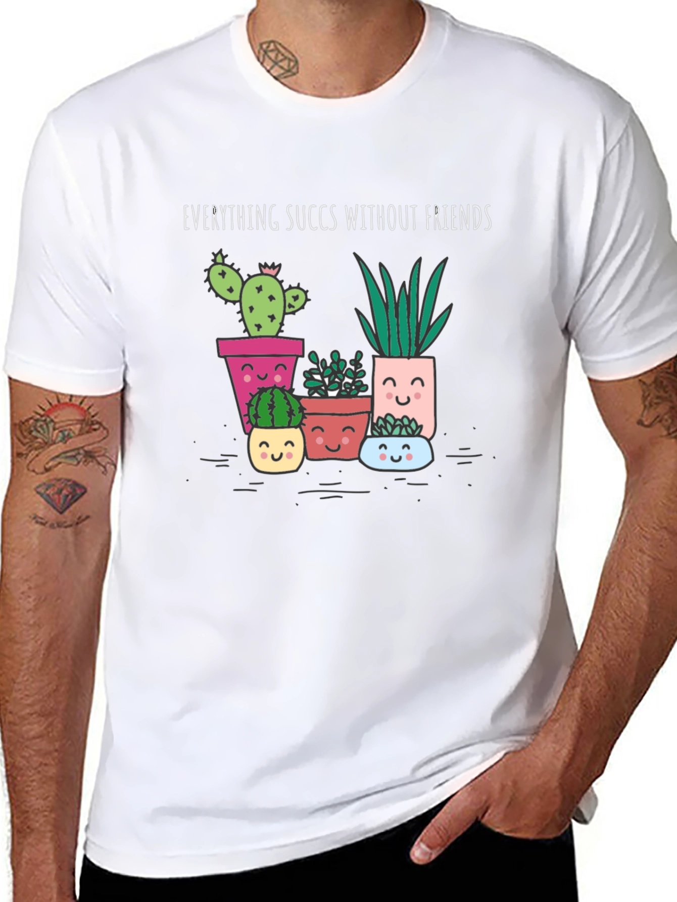 Everything Succs Without Friends Graphic Tee