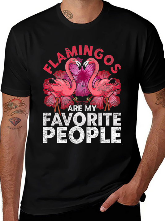 Flamingo Lover T-Shirt - Favorite People Graphic Tee