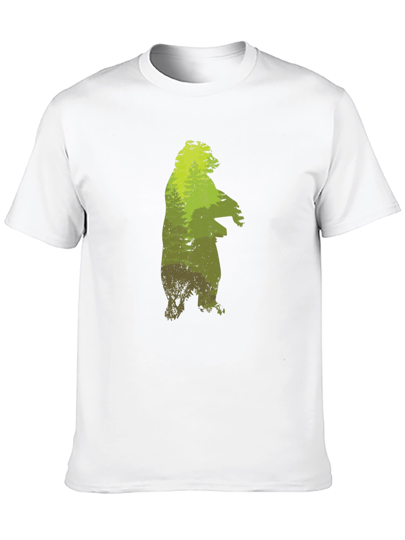 Nature Bear Graphic T-Shirt