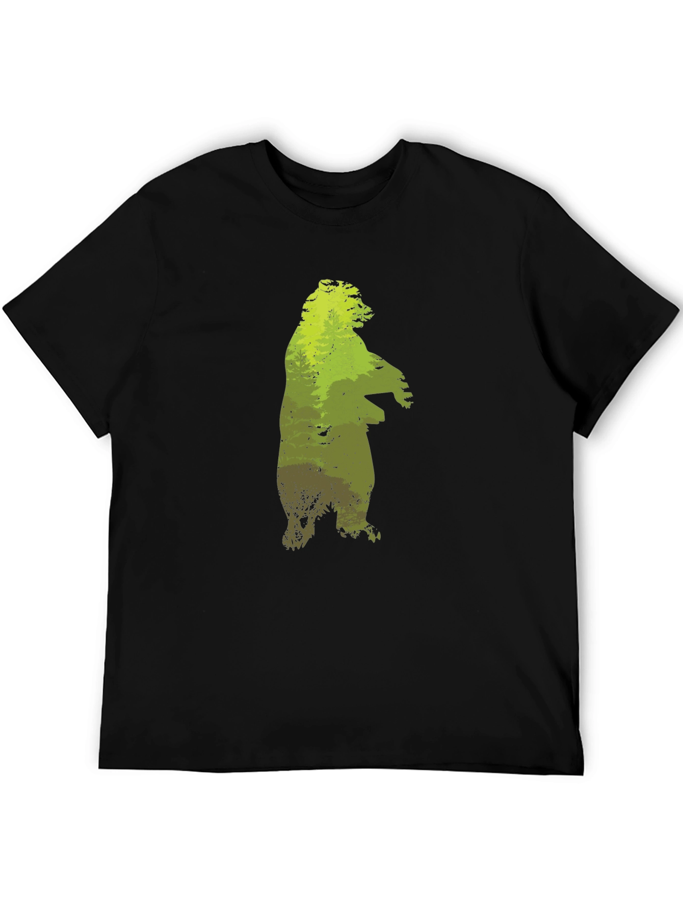 Nature Bear Graphic T-Shirt