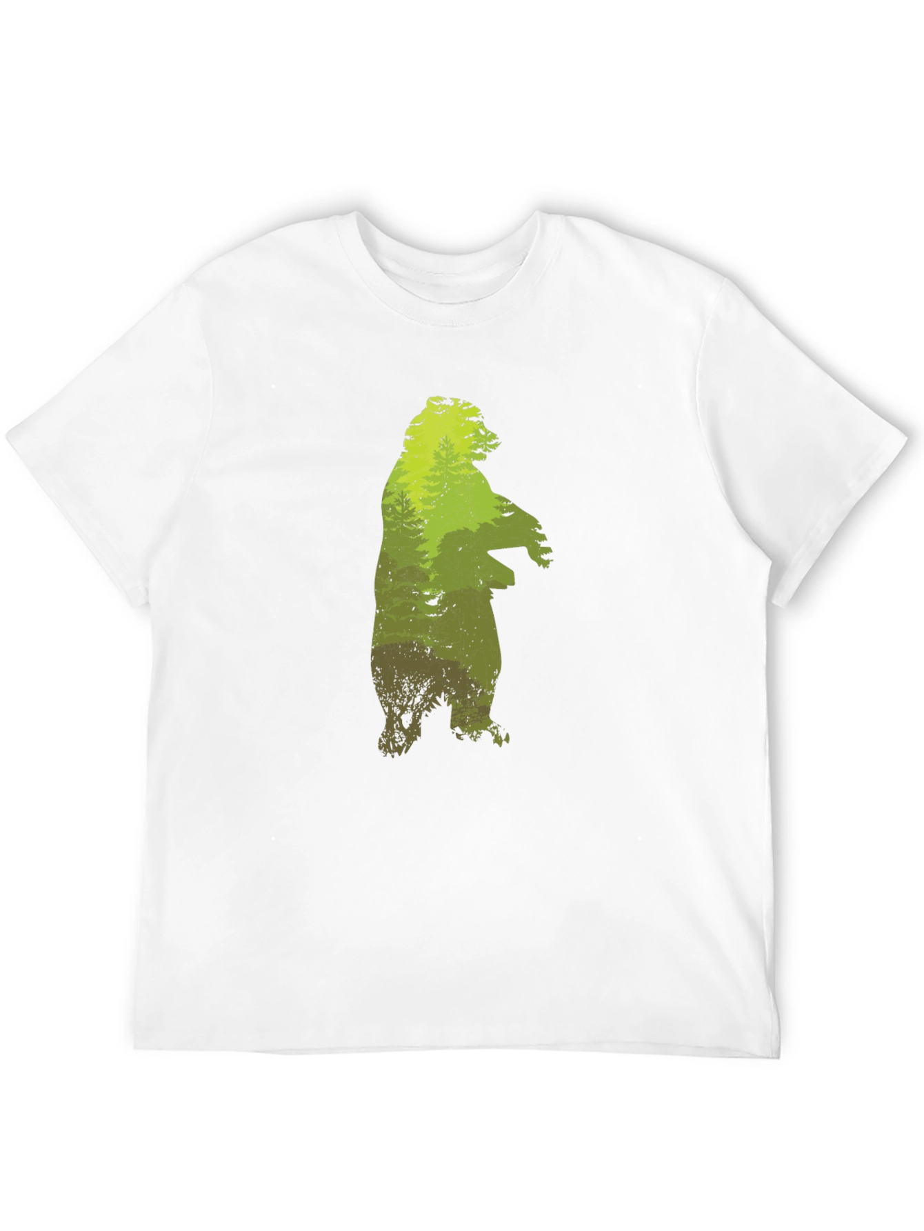Nature Bear Graphic T-Shirt