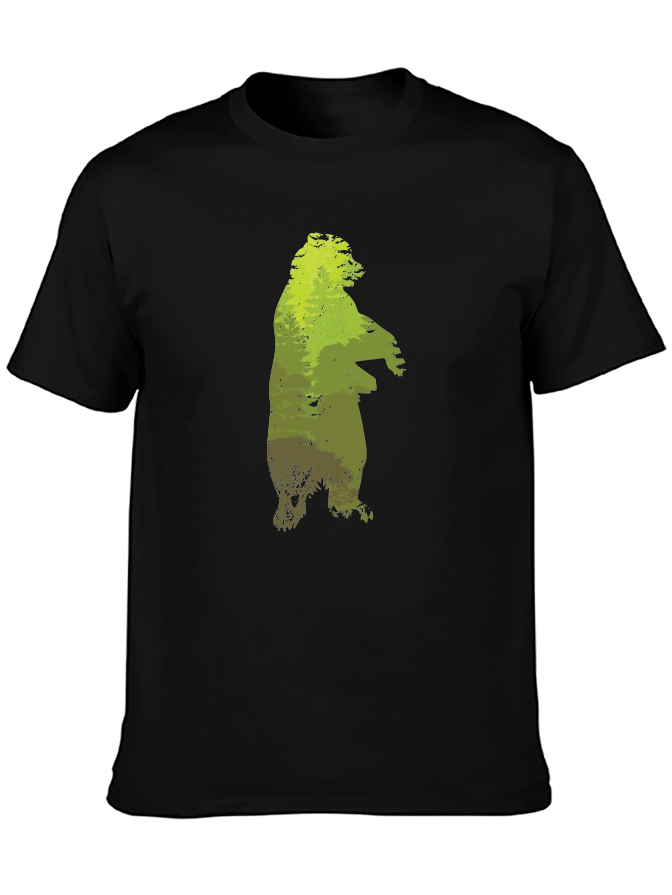 Nature Bear Graphic T-Shirt