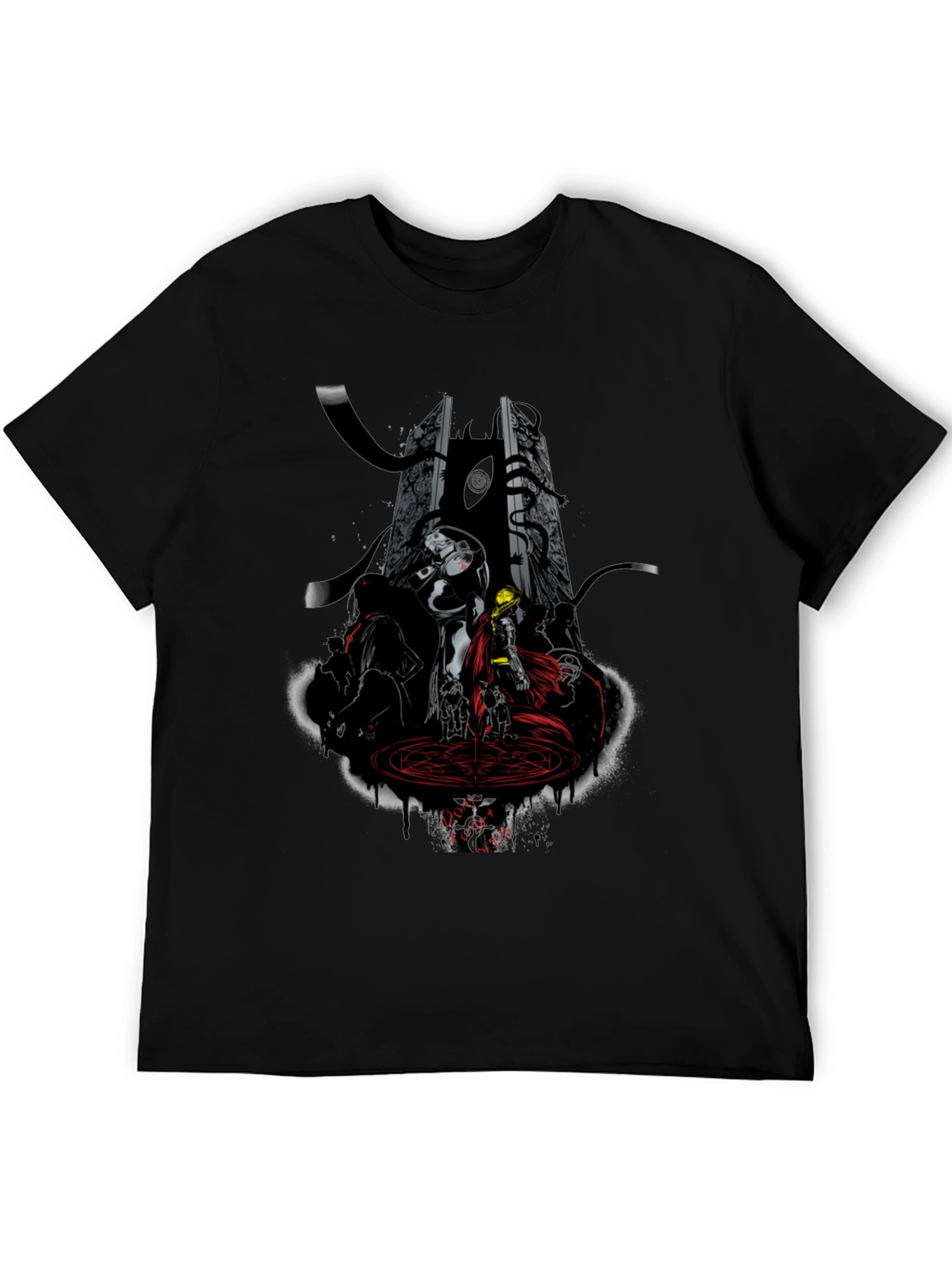 Anime T-Shirt: Dark Fantasy Graphic Tee