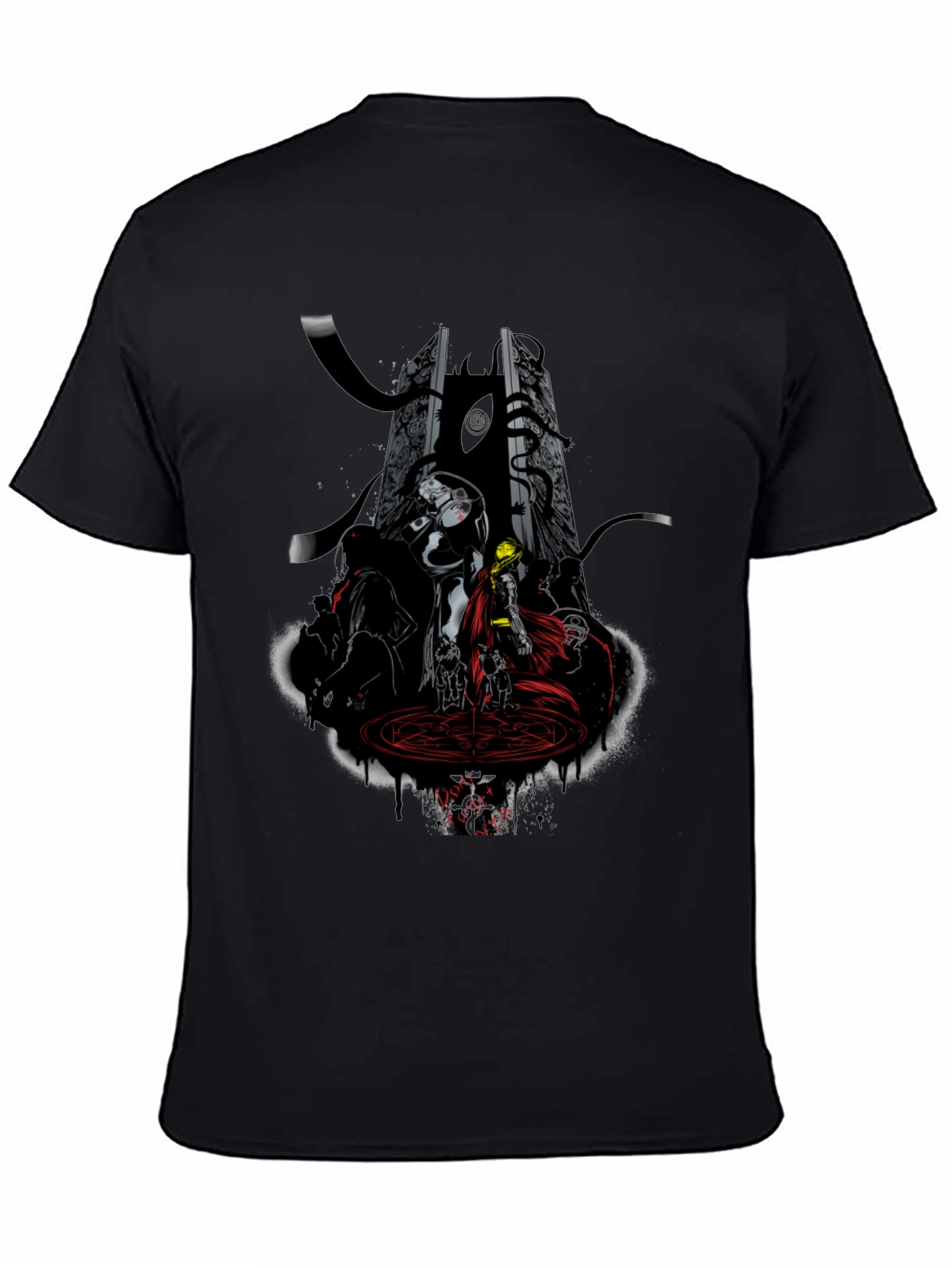 Anime T-Shirt: Dark Fantasy Graphic Tee