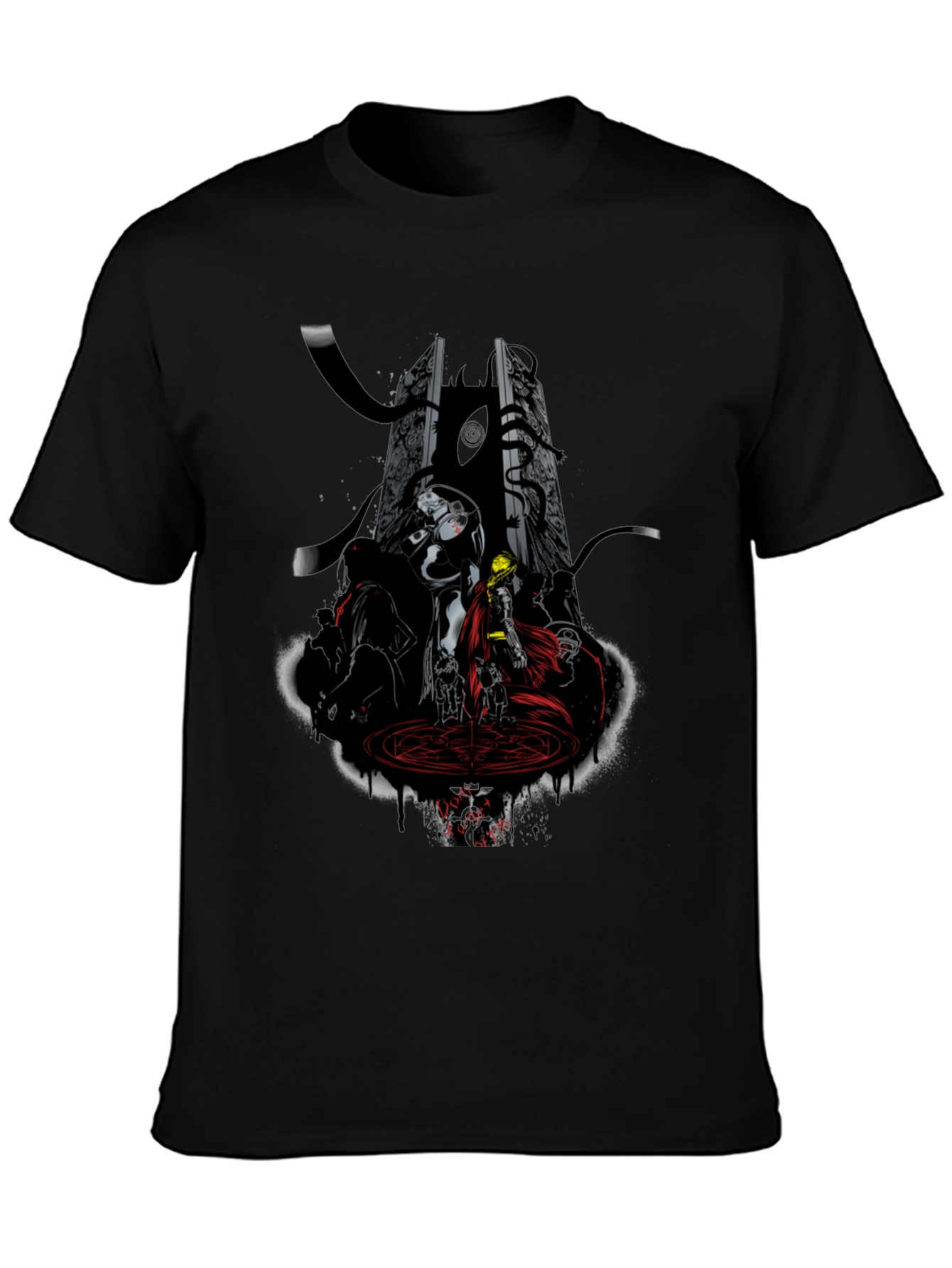 Anime T-Shirt: Dark Fantasy Graphic Tee