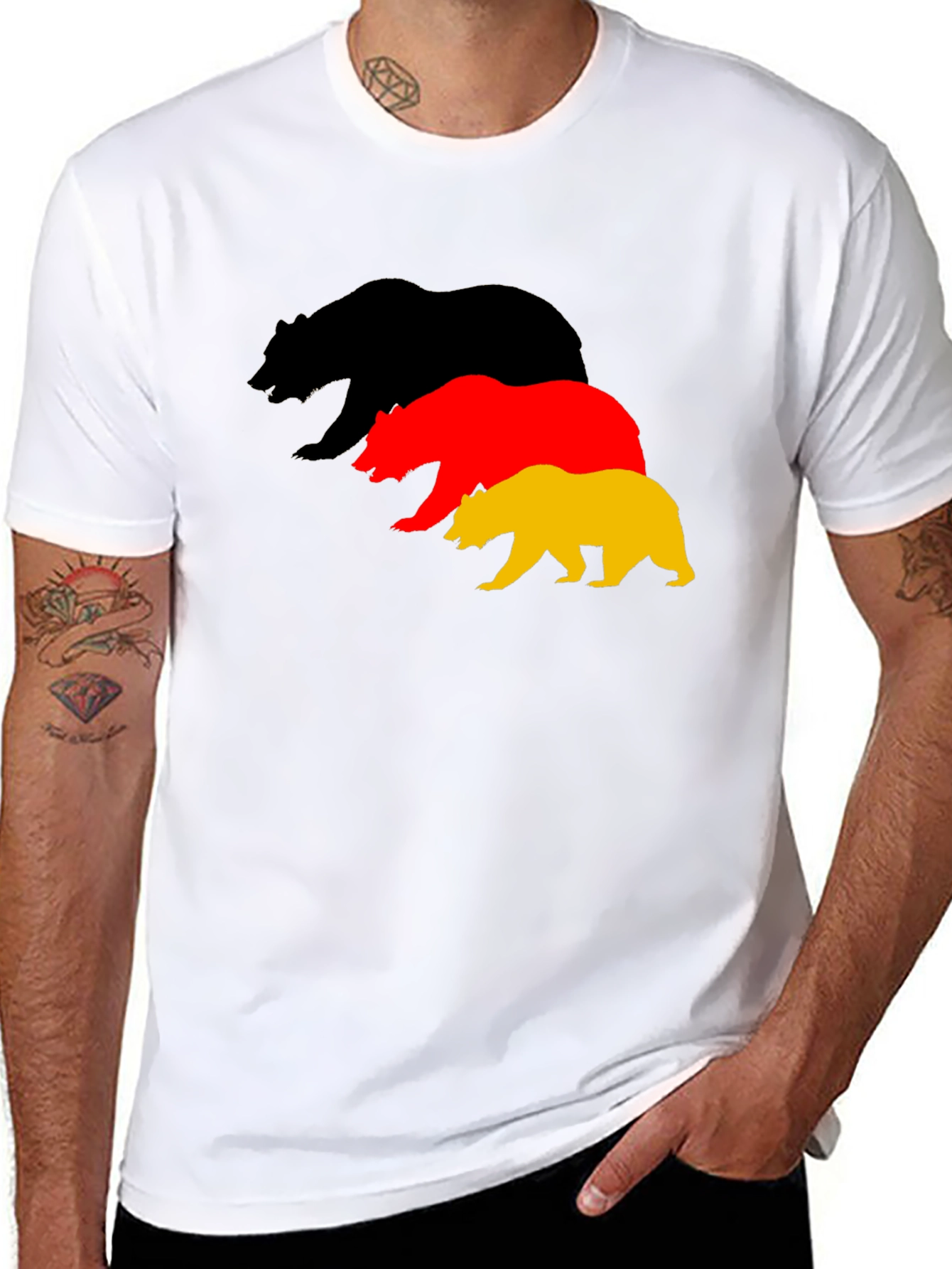 Germany Flag Bear T-Shirt
