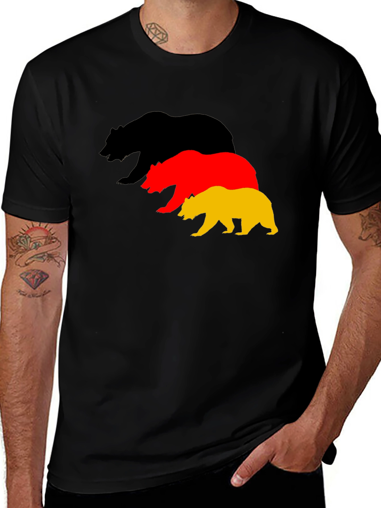 Germany Flag Bear T-Shirt
