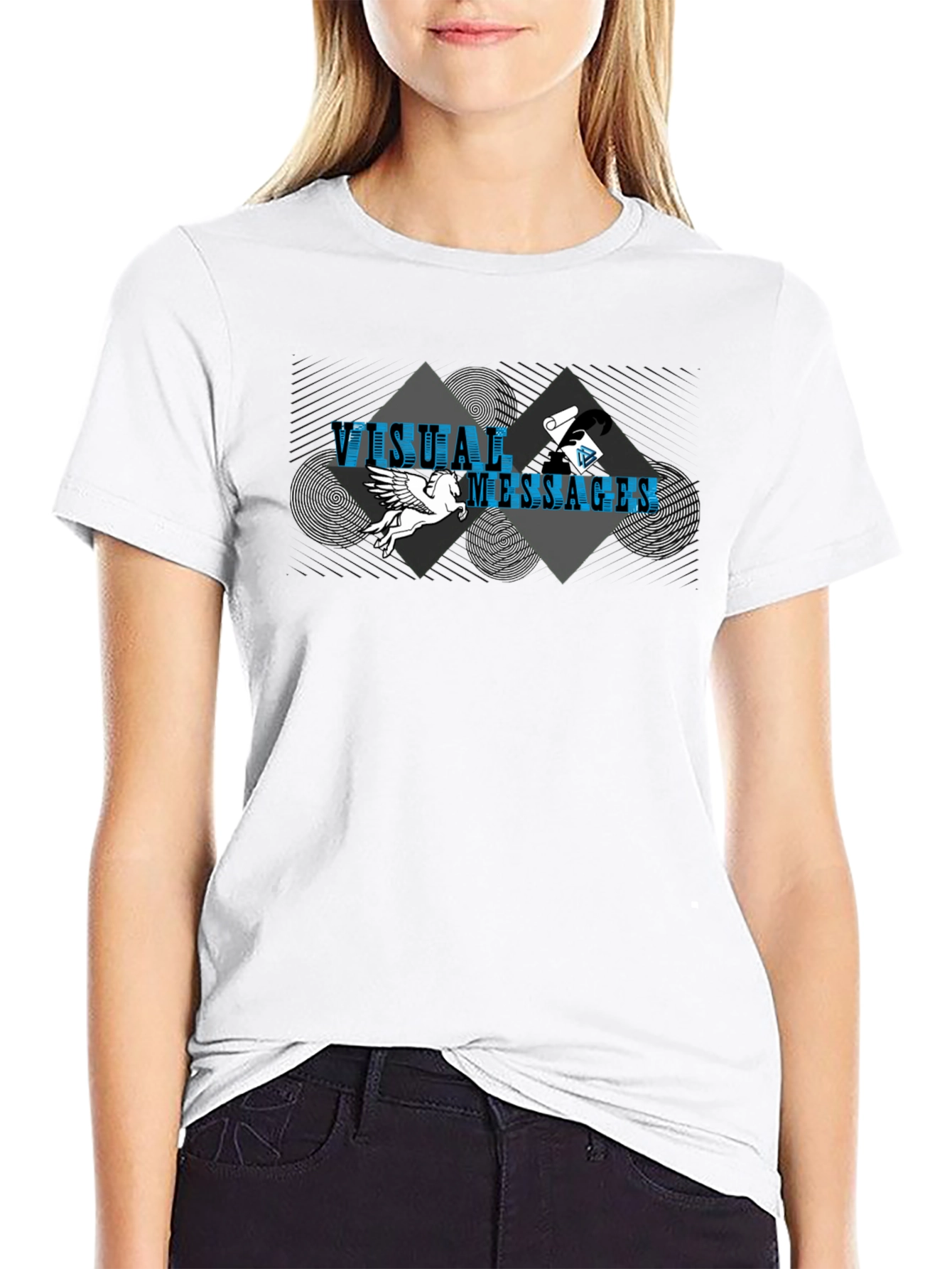 Visual Messages Graphic T-Shirt