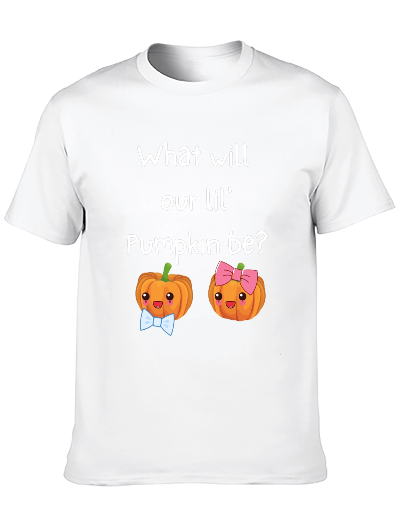 Gender Reveal Pumpkin T-Shirt