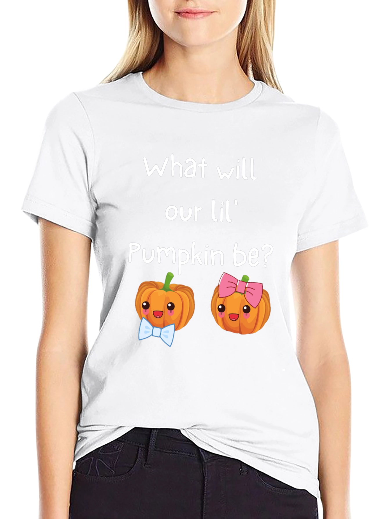 Gender Reveal Pumpkin T-Shirt
