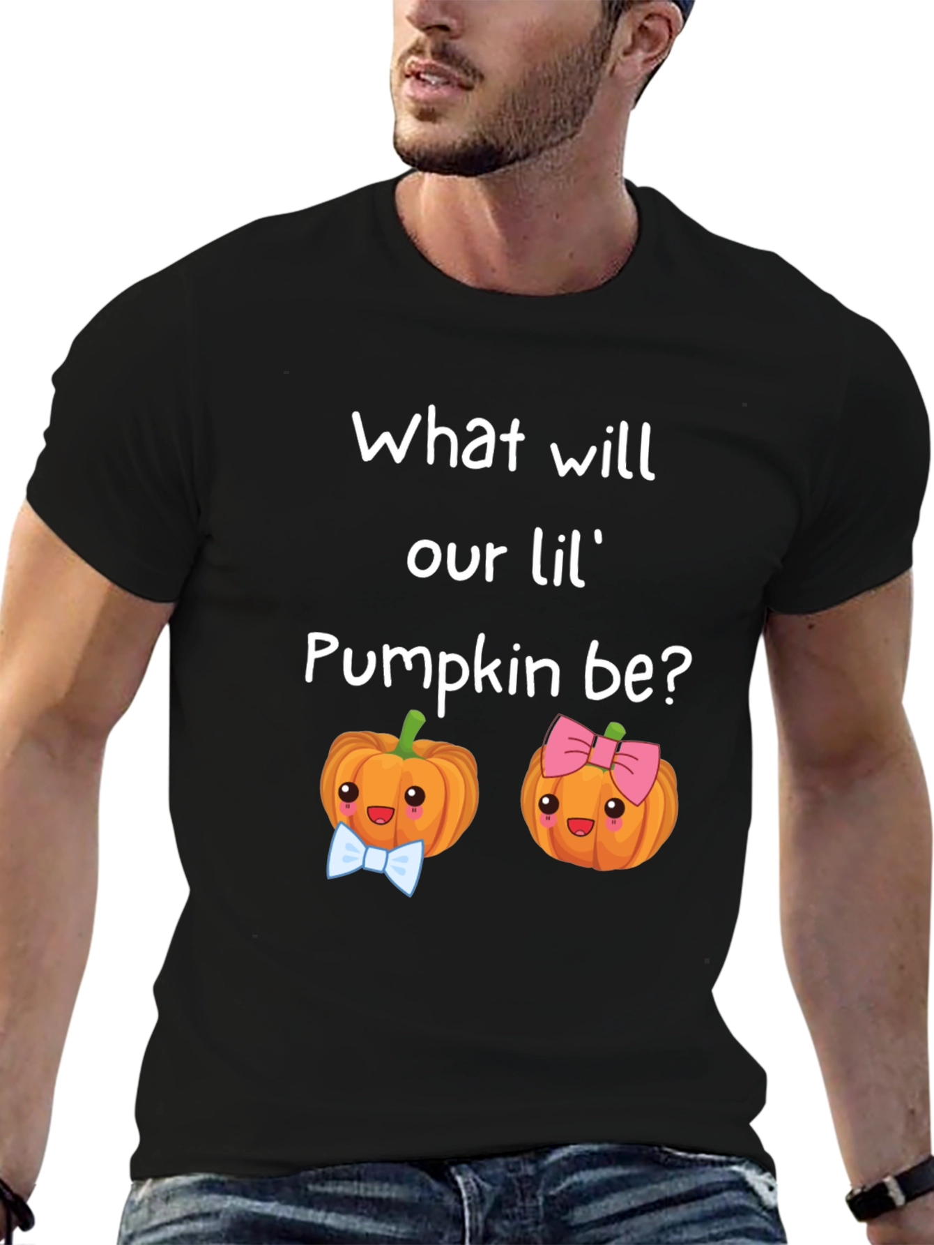 Gender Reveal Pumpkin T-Shirt