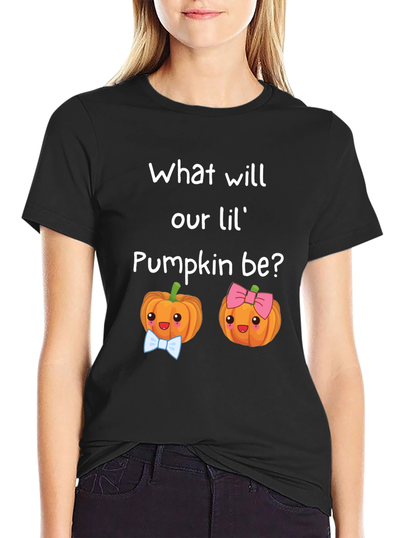 Gender Reveal Pumpkin T-Shirt