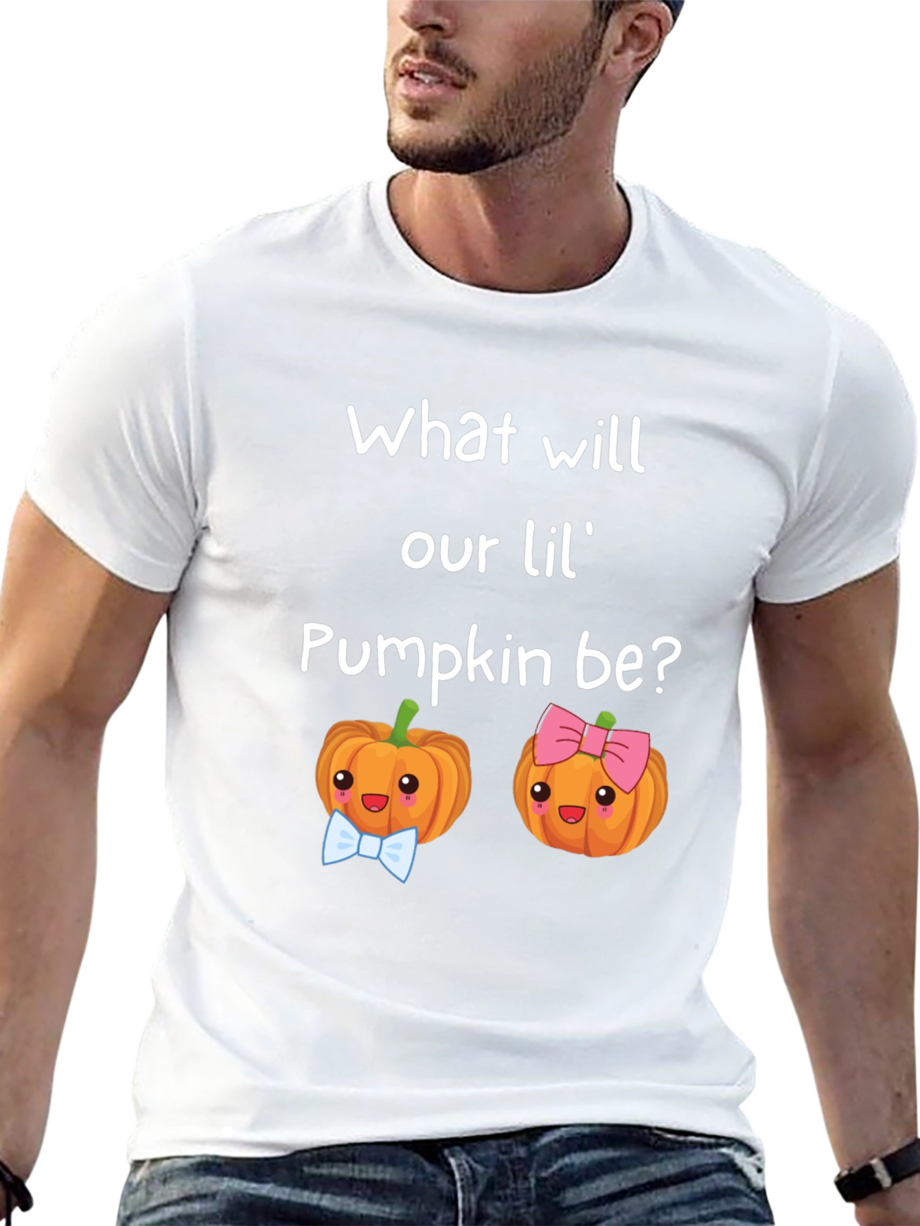 Gender Reveal Pumpkin T-Shirt