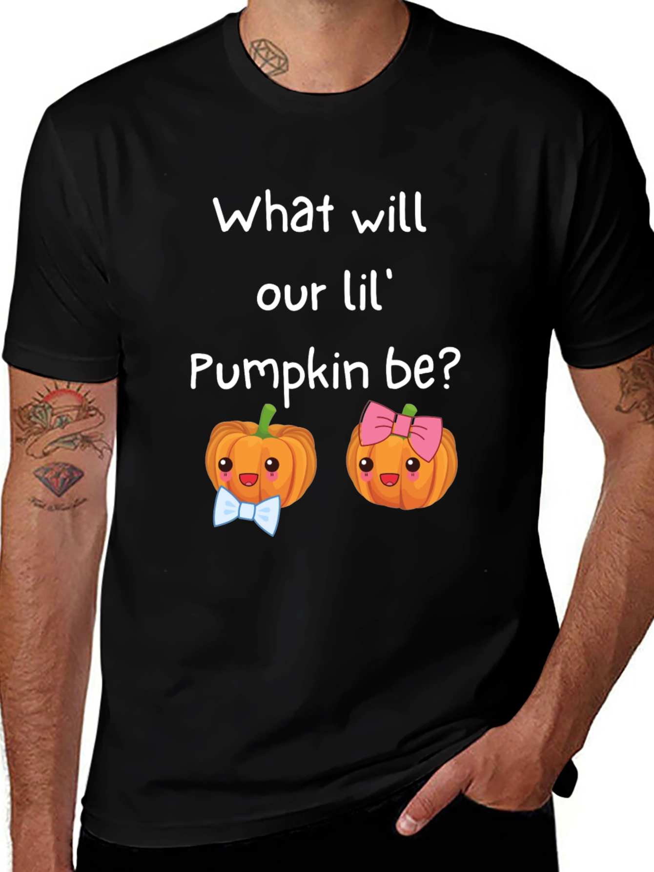Gender Reveal Pumpkin T-Shirt