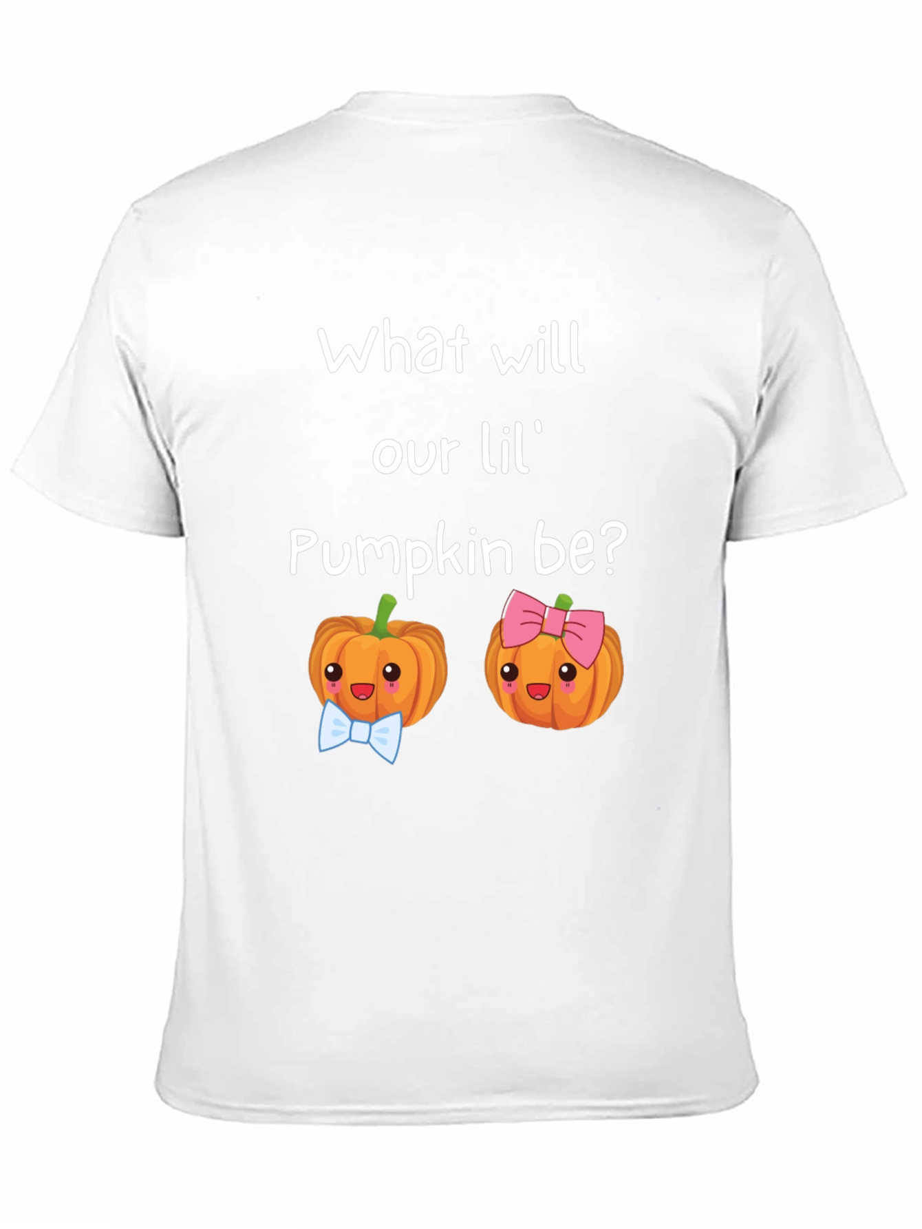 Gender Reveal Pumpkin T-Shirt
