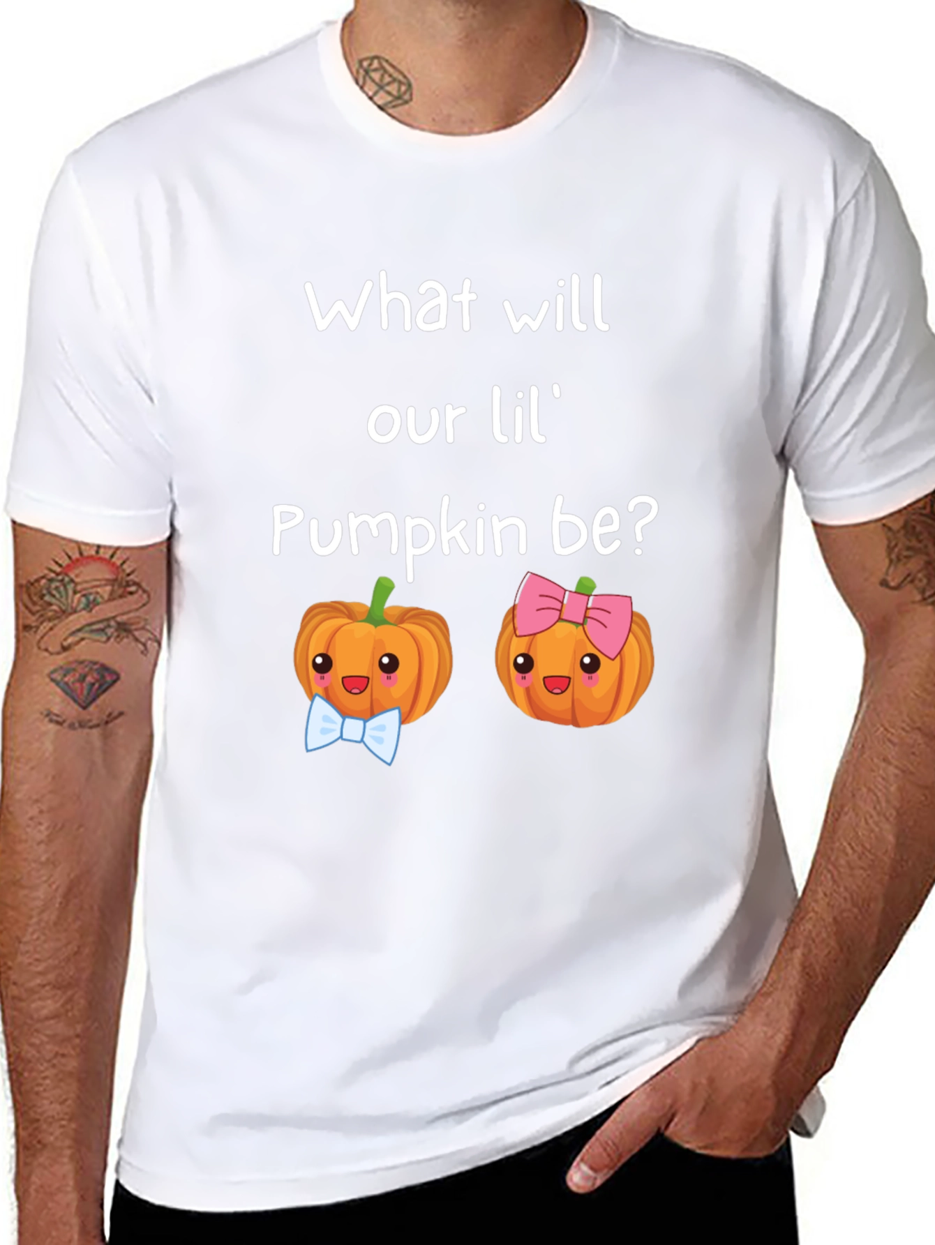 Gender Reveal Pumpkin T-Shirt