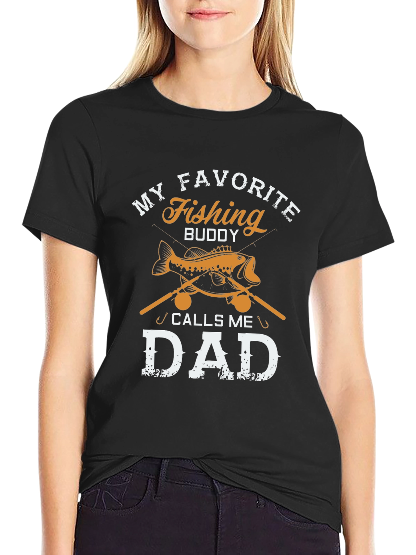 My Favorite Fishing Buddy Dad T-Shirt