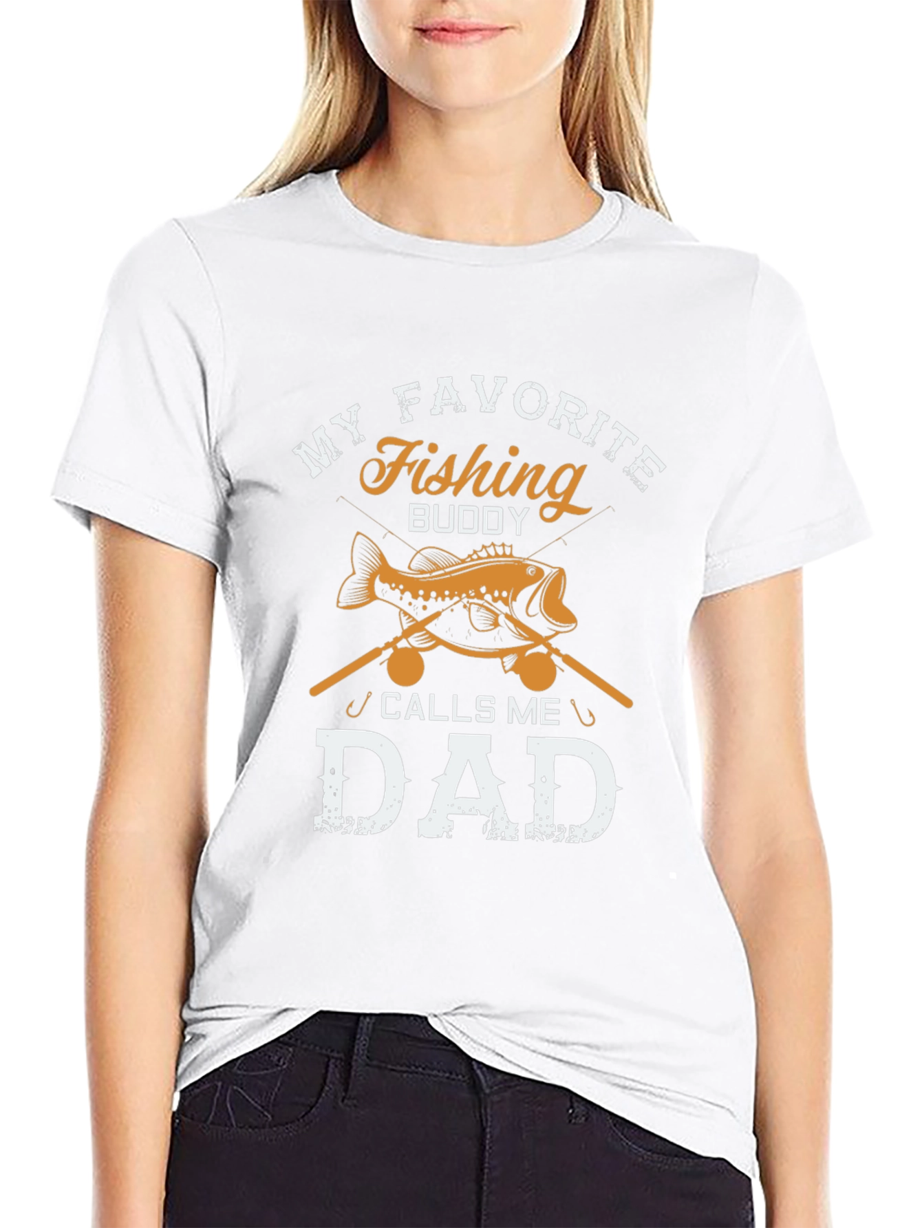 My Favorite Fishing Buddy Dad T-Shirt