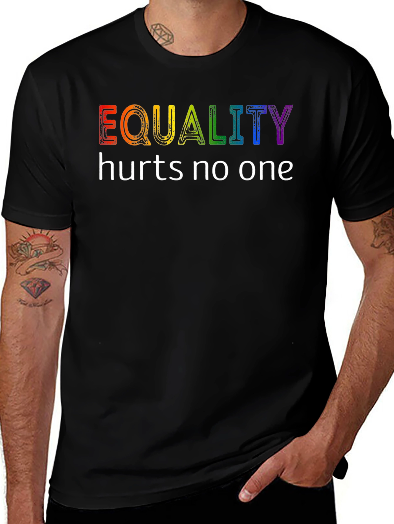 Equality Hurts No One LGBT Pride T-Shirt