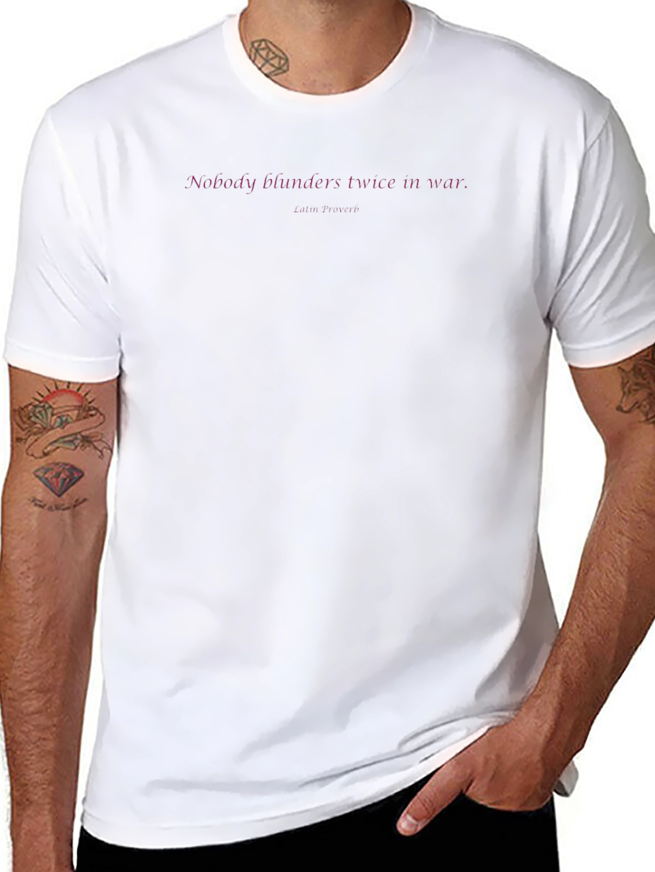 Nobody Blunders Twice In War T-Shirt