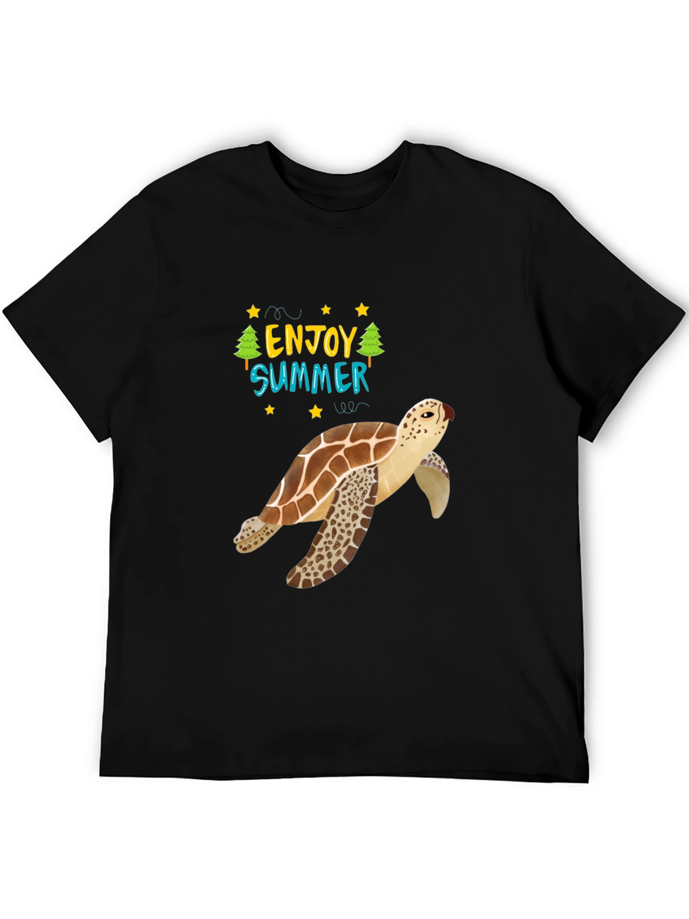 Enjoy Summer Sea Turtle Graphic Tee