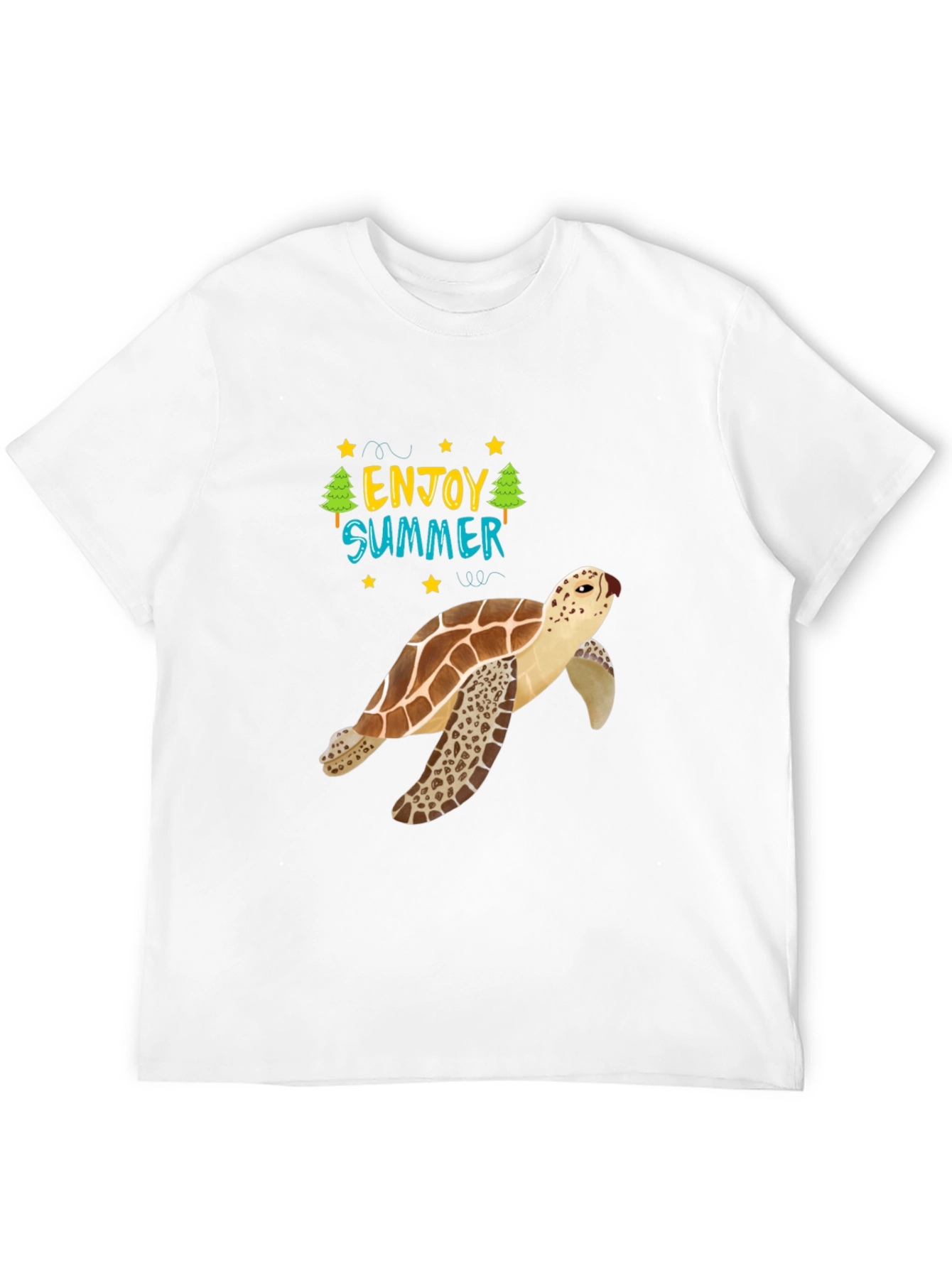 Enjoy Summer Sea Turtle Graphic Tee