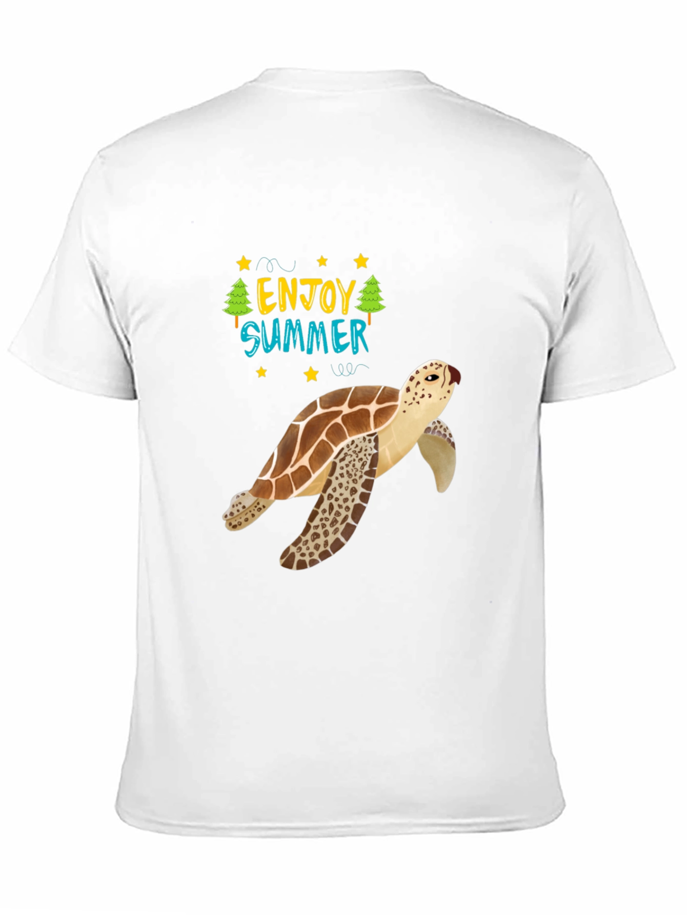 Enjoy Summer Sea Turtle Graphic Tee