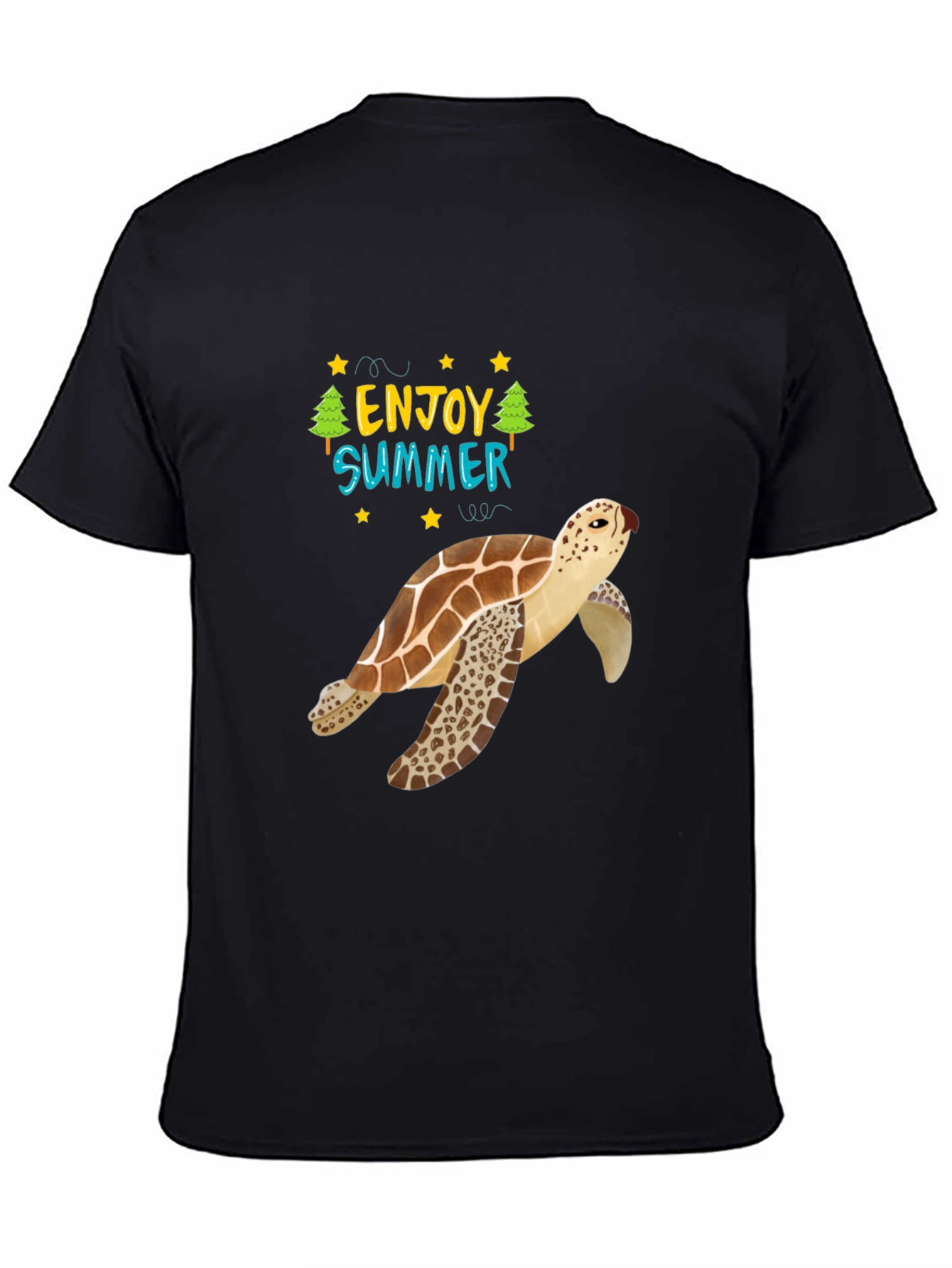 Enjoy Summer Sea Turtle Graphic Tee